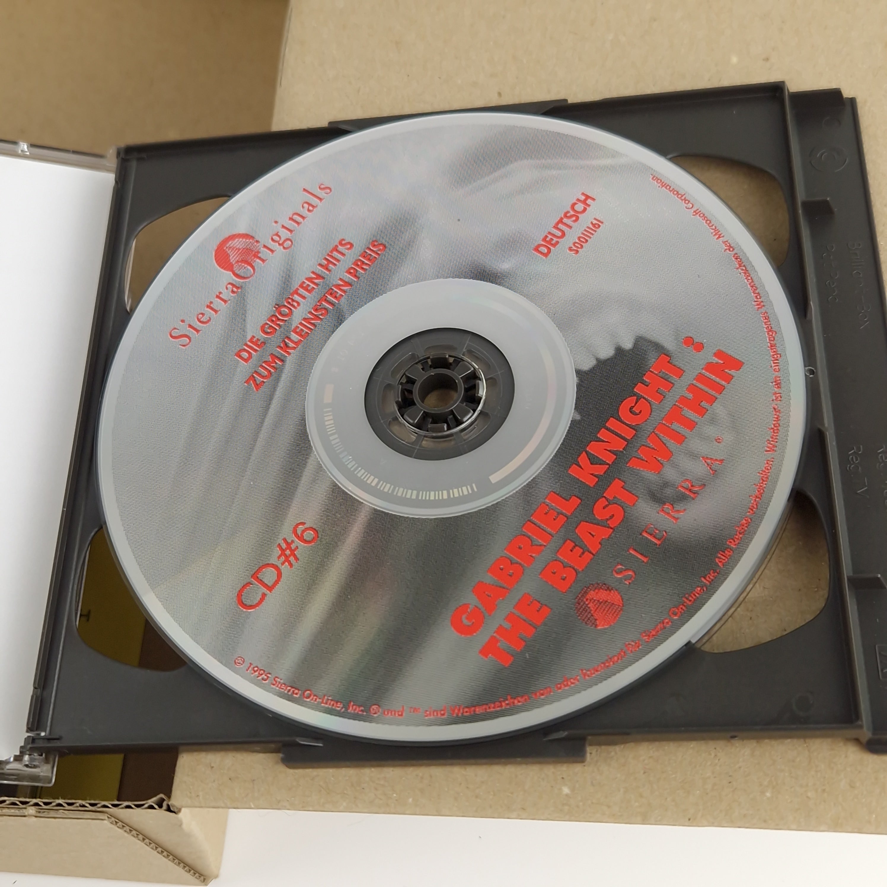 PC Spiel – Gabriel Knight Collectors Edition Big Box OVP