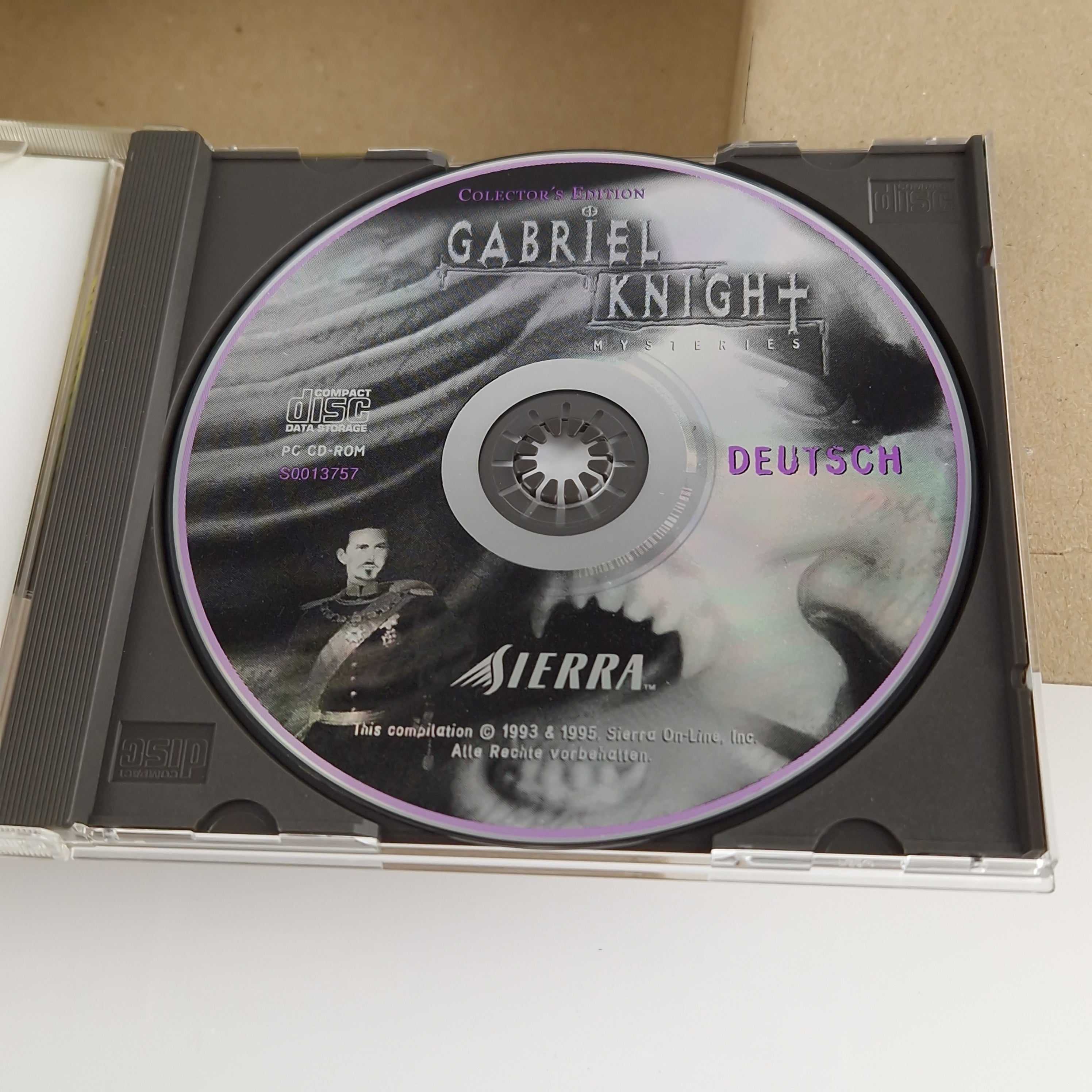 PC Spiel – Gabriel Knight Collectors Edition Big Box OVP