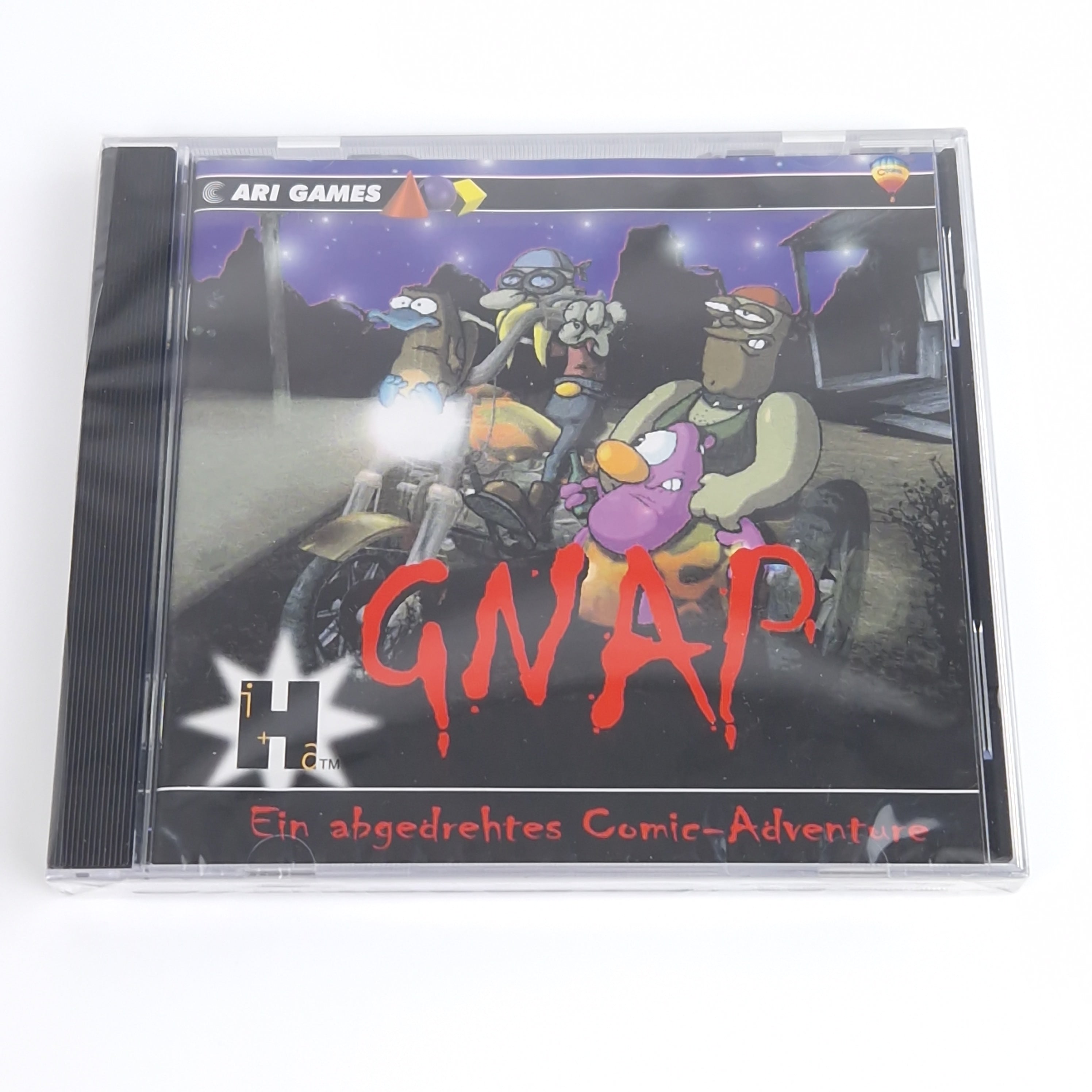 PC Spiel – GNAP CD Rom Anleitung Jewel Case Neu