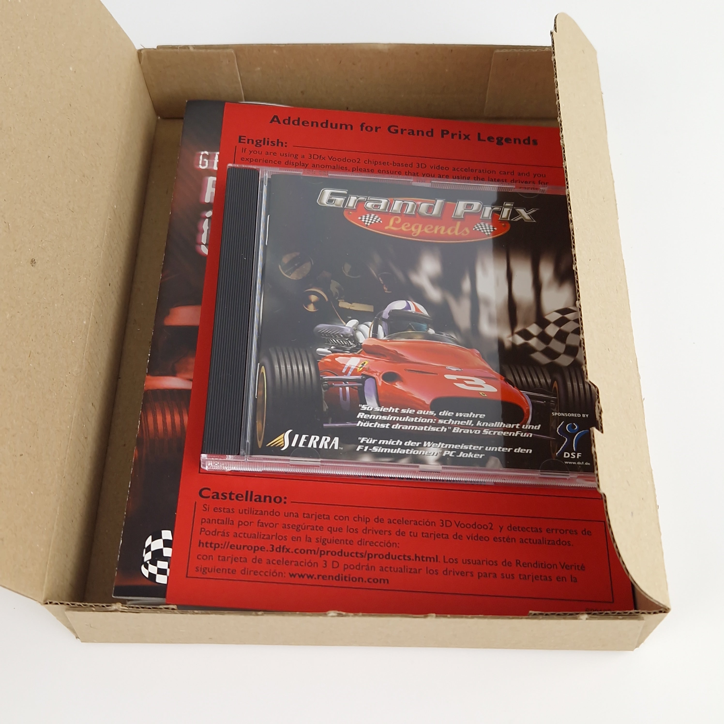 PC Spiel – Grand Prix Legends Big Box OVP CD-ROM