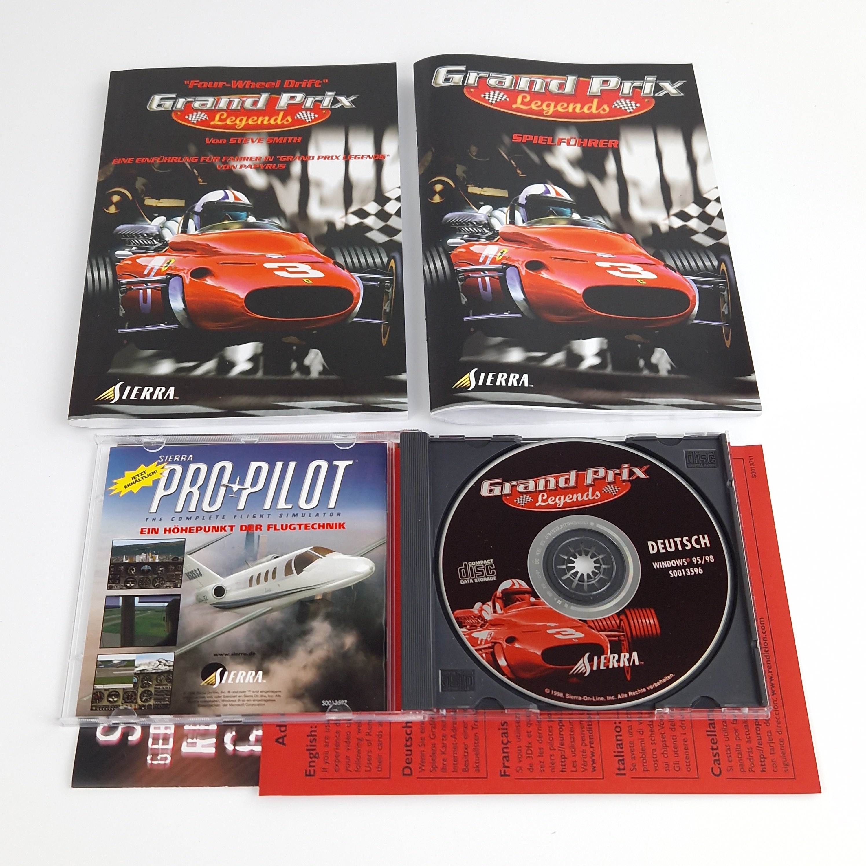 PC Spiel – Grand Prix Legends Big Box OVP CD-ROM
