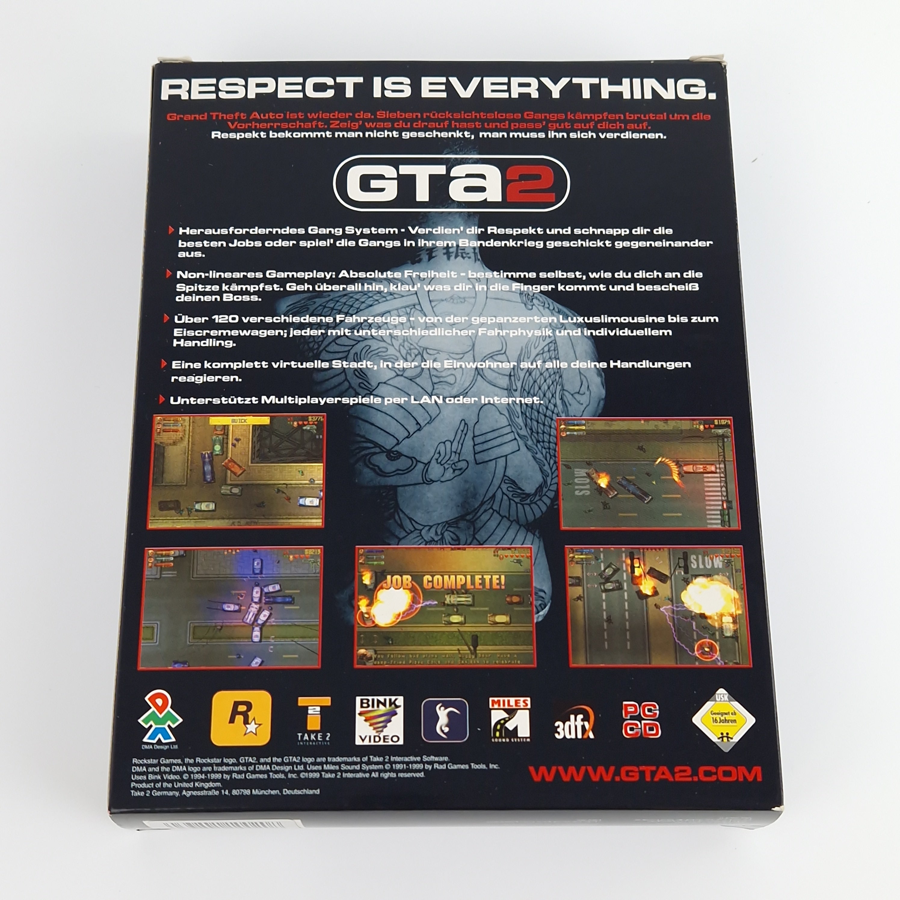 PC Spiel – Grand Theft Auto 2 Big Box OVP