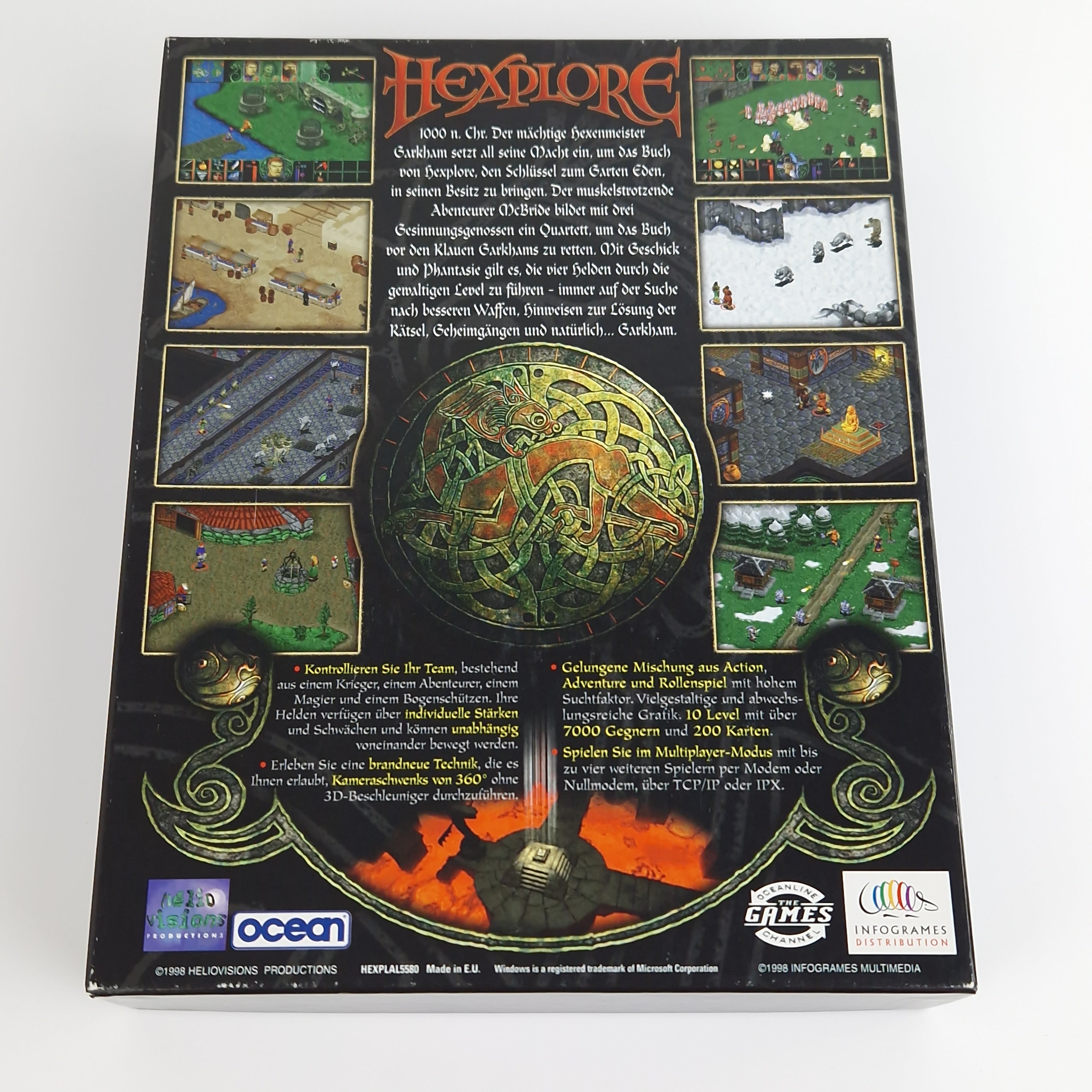 PC Spiel – Hexplore plus Diablo Big Box OVP PAL