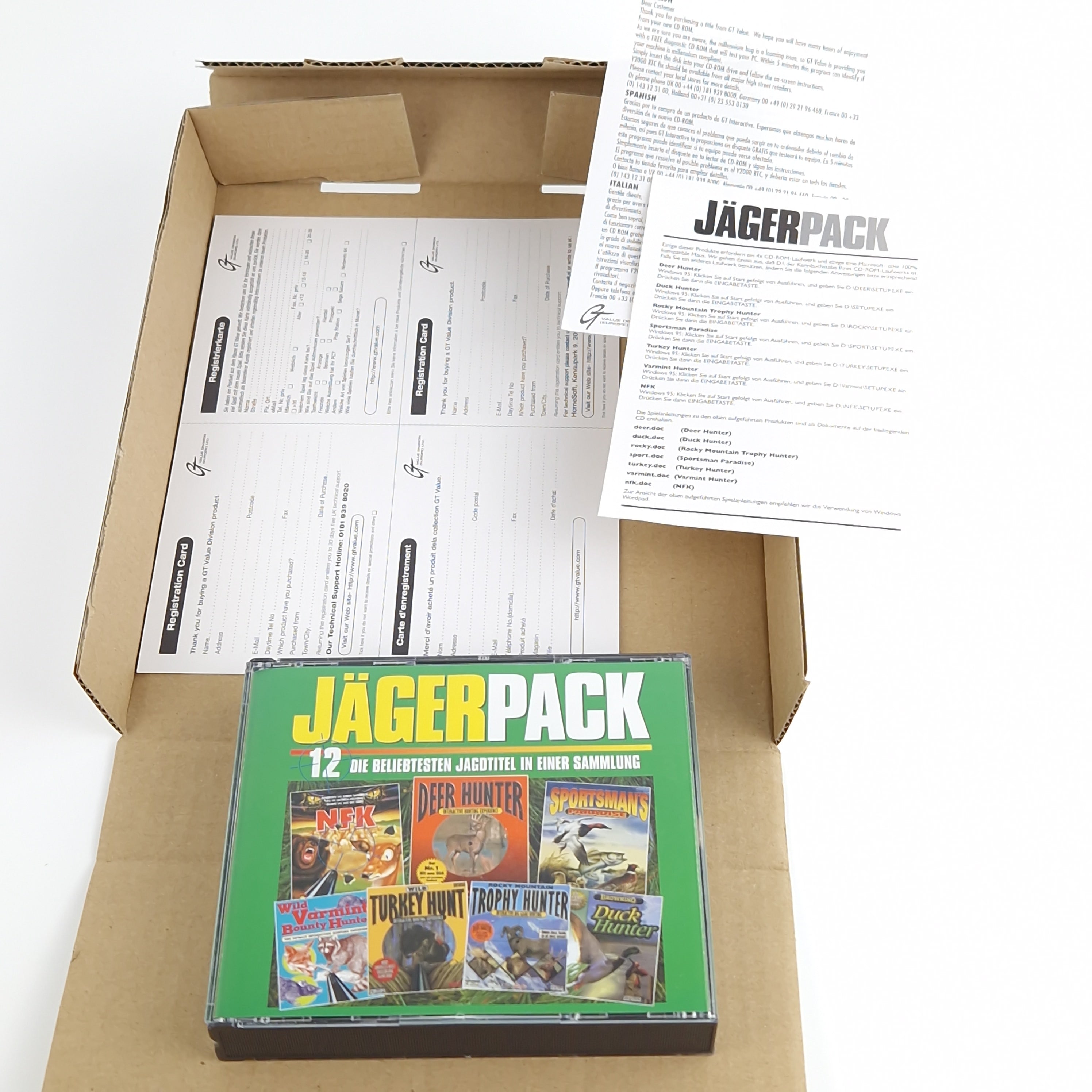 PC Spiel – Jägerpack 12 Big Box OVP