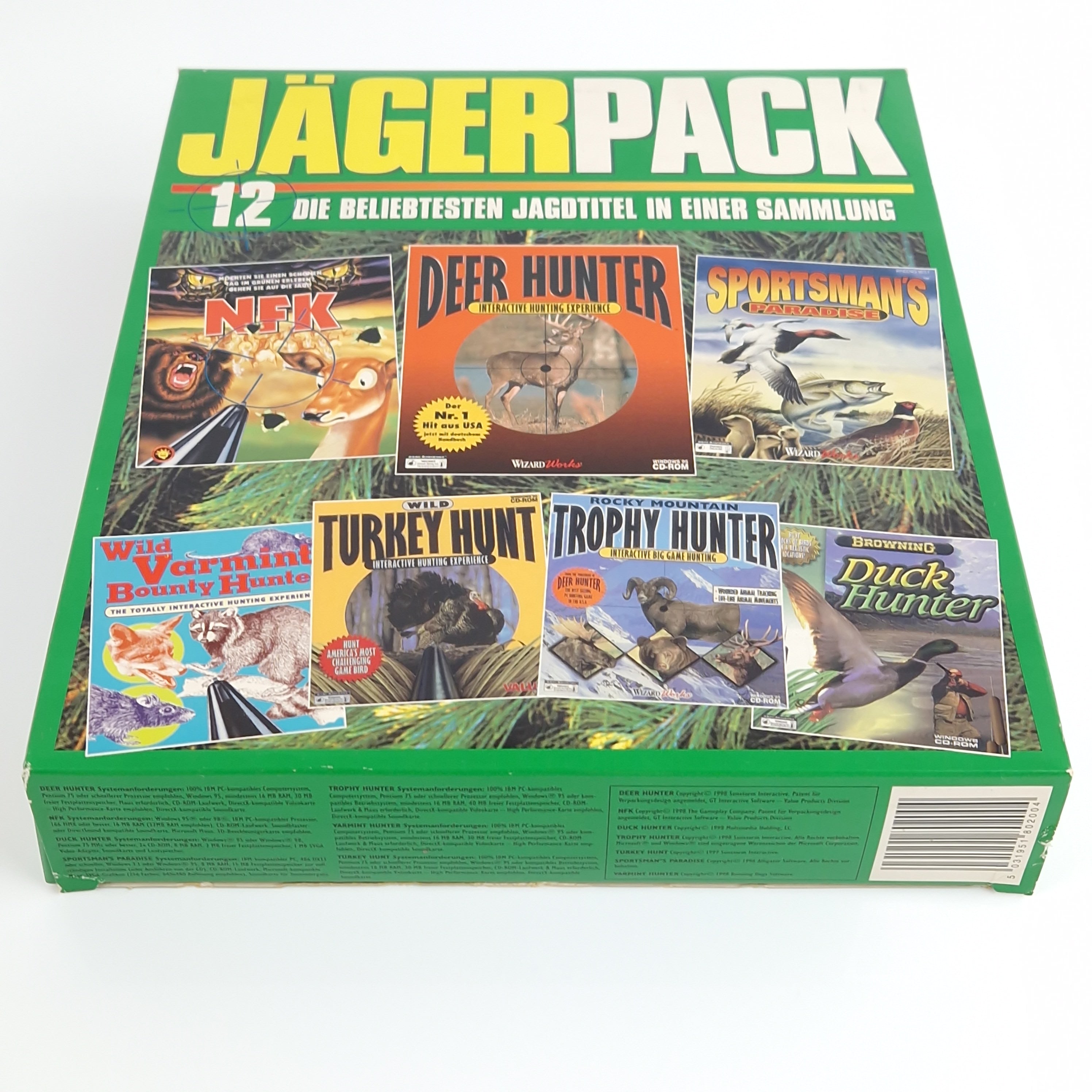 PC Spiel – Jägerpack 12 Big Box OVP