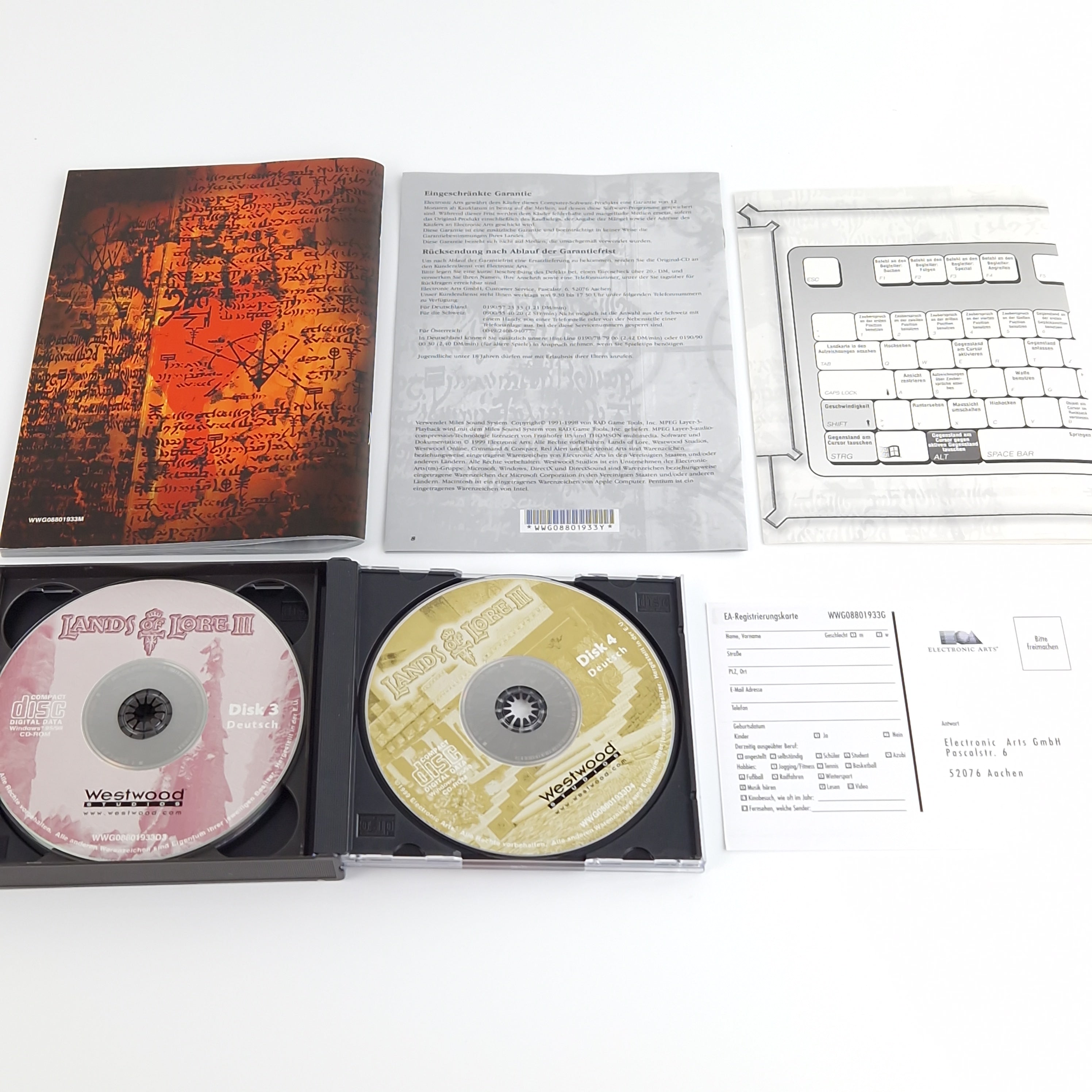 PC Spiel – Lands of Lore III Big Box OVP PAL