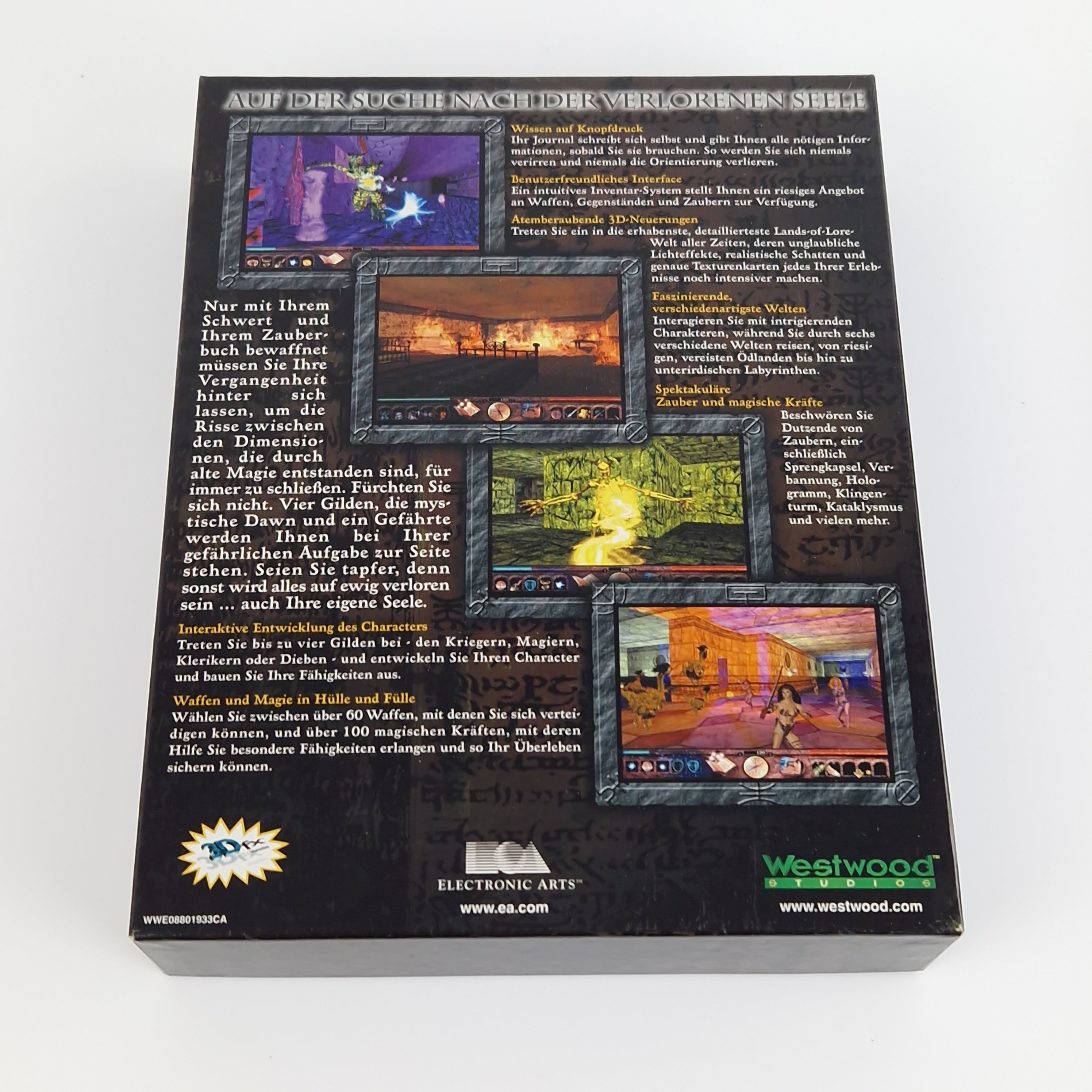 PC Spiel – Lands of Lore III Big Box OVP PAL