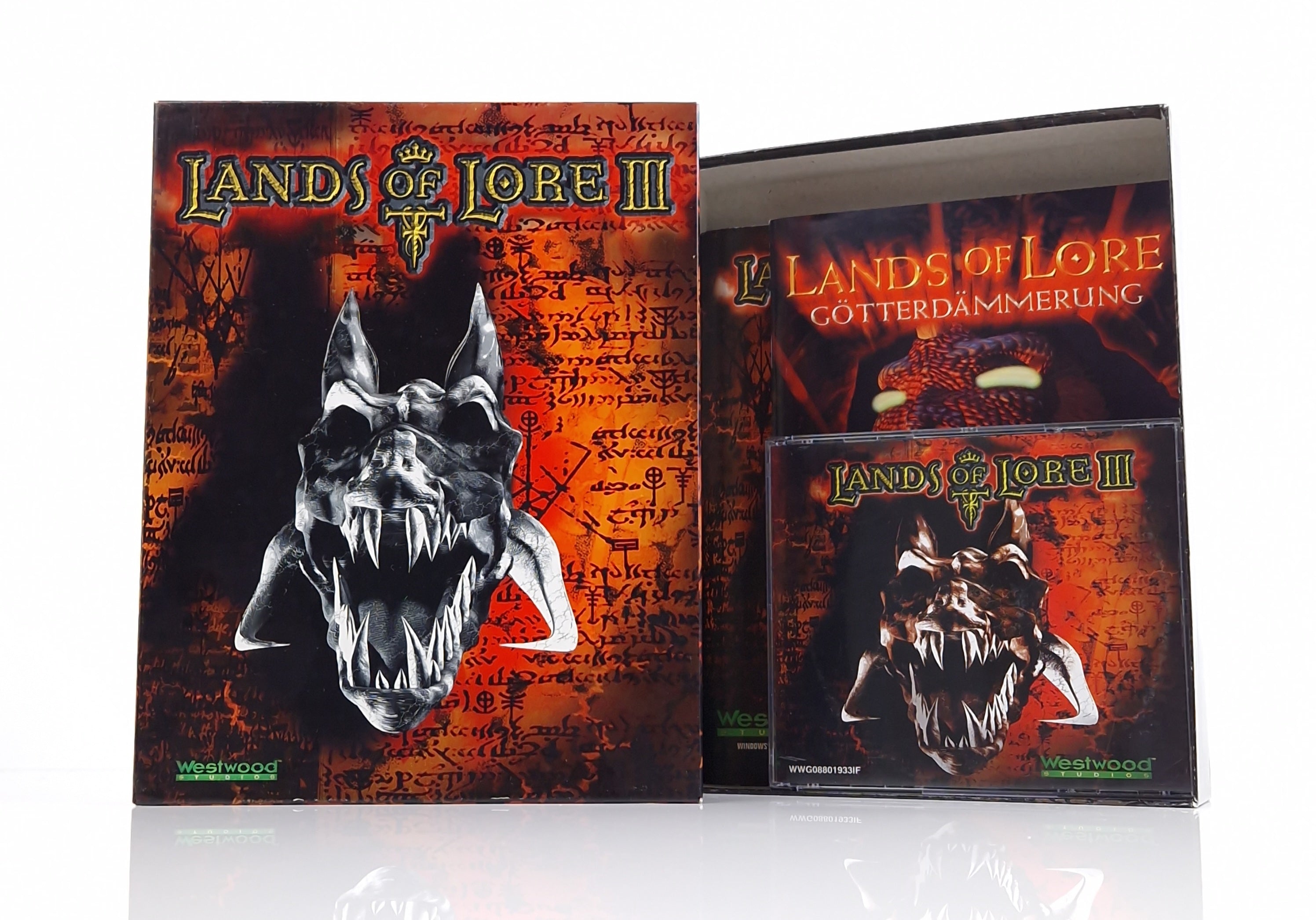 PC Spiel – Lands of Lore III Big Box OVP CD-ROM