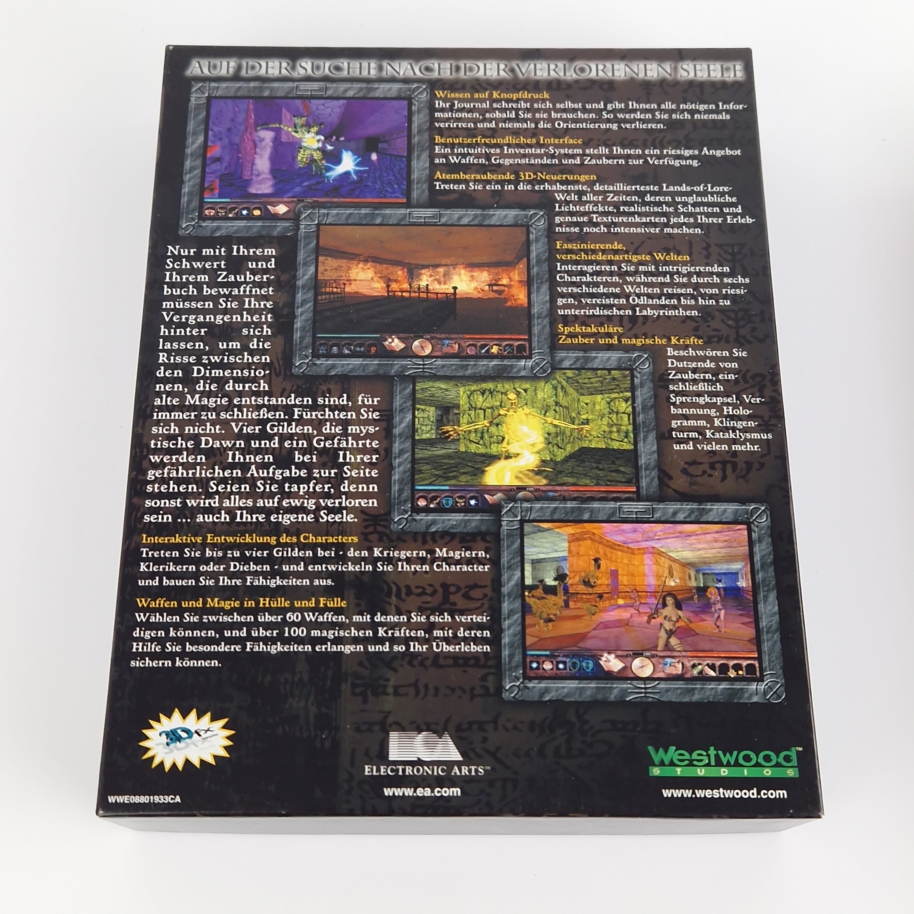 PC Spiel – Lands of Lore III Big Box OVP CD-ROM