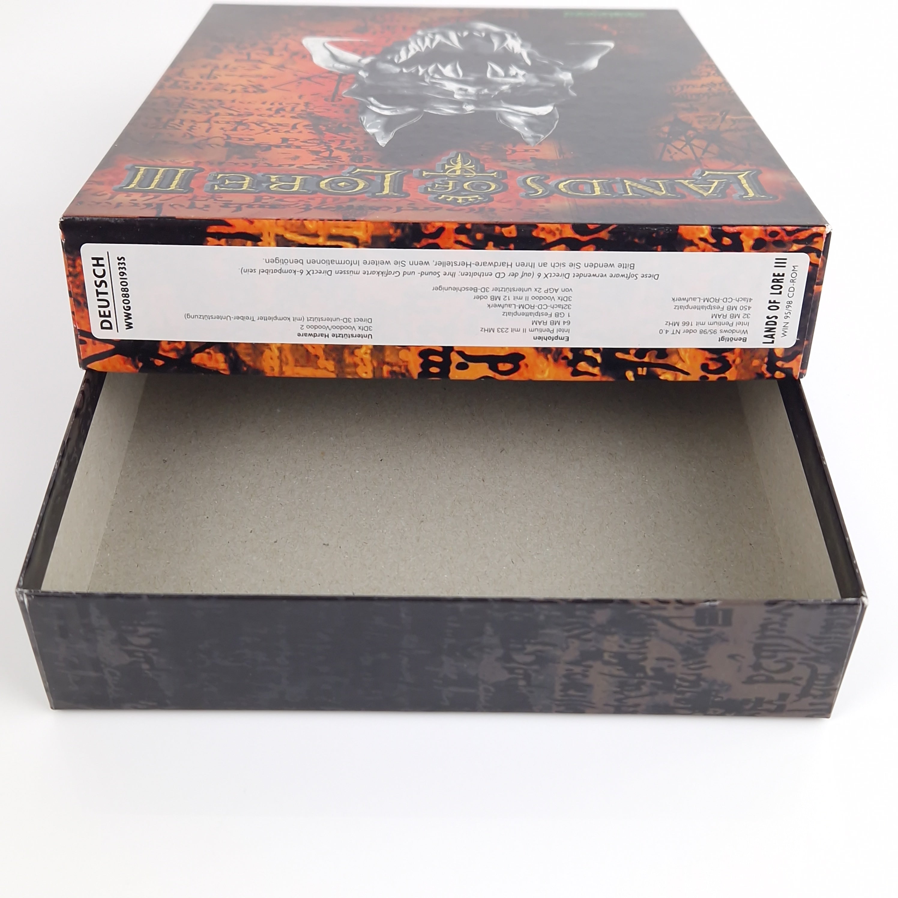 PC Spiel – Lands of Lore III Big Box OVP CD-ROM