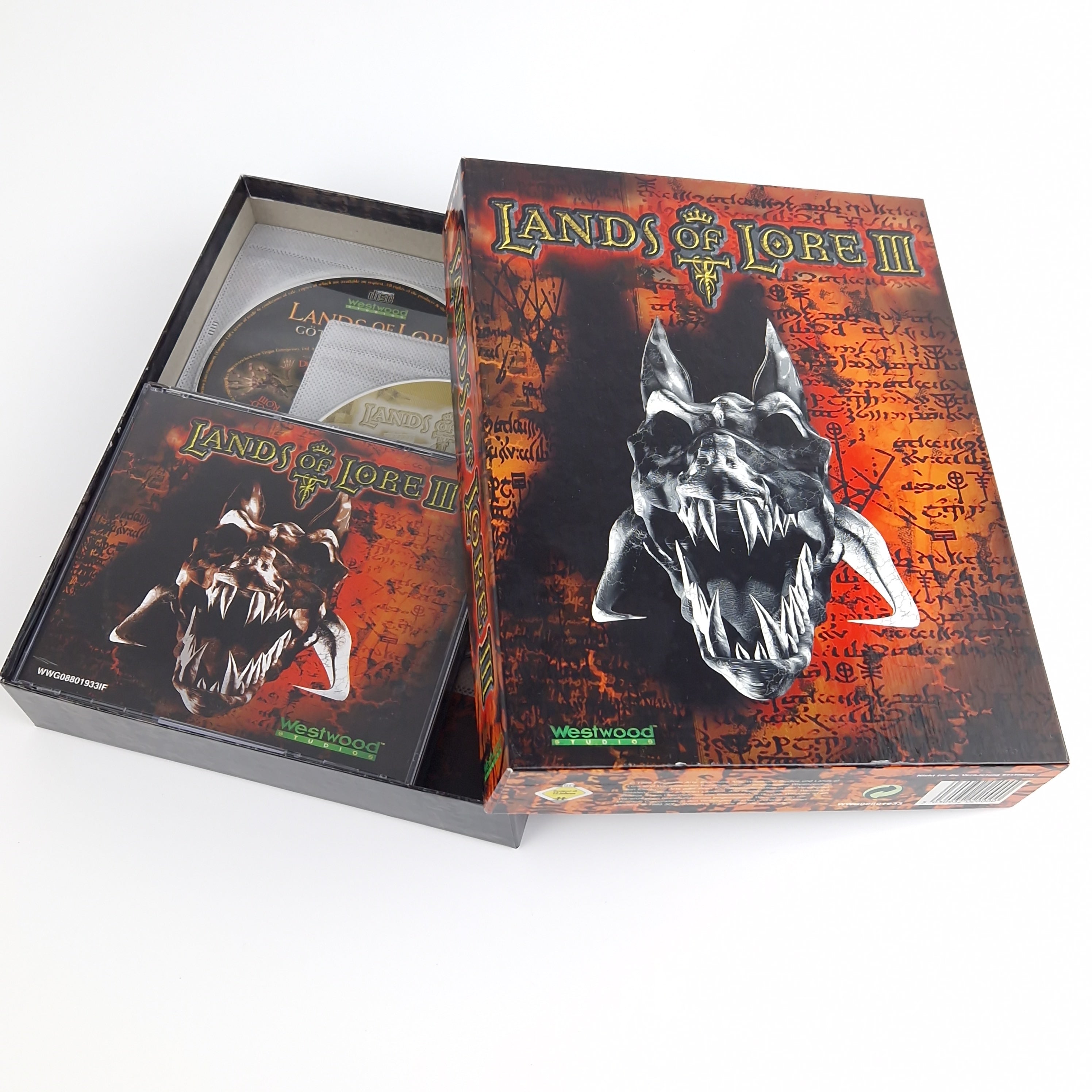 PC Spiel – Lands of Lore III Big Box OVP CD-ROM
