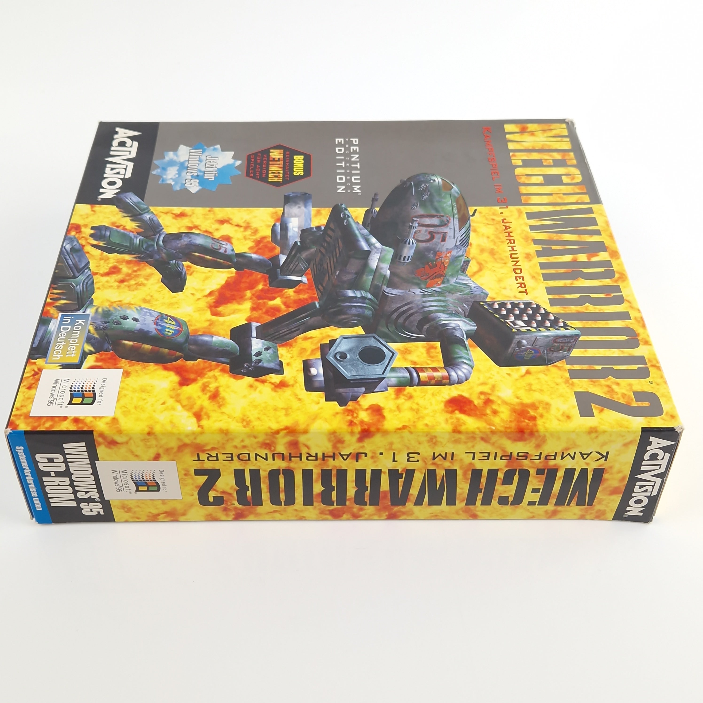 PC Spiel – Mech Warrior 2 Big Box OVP PAL Eurobox