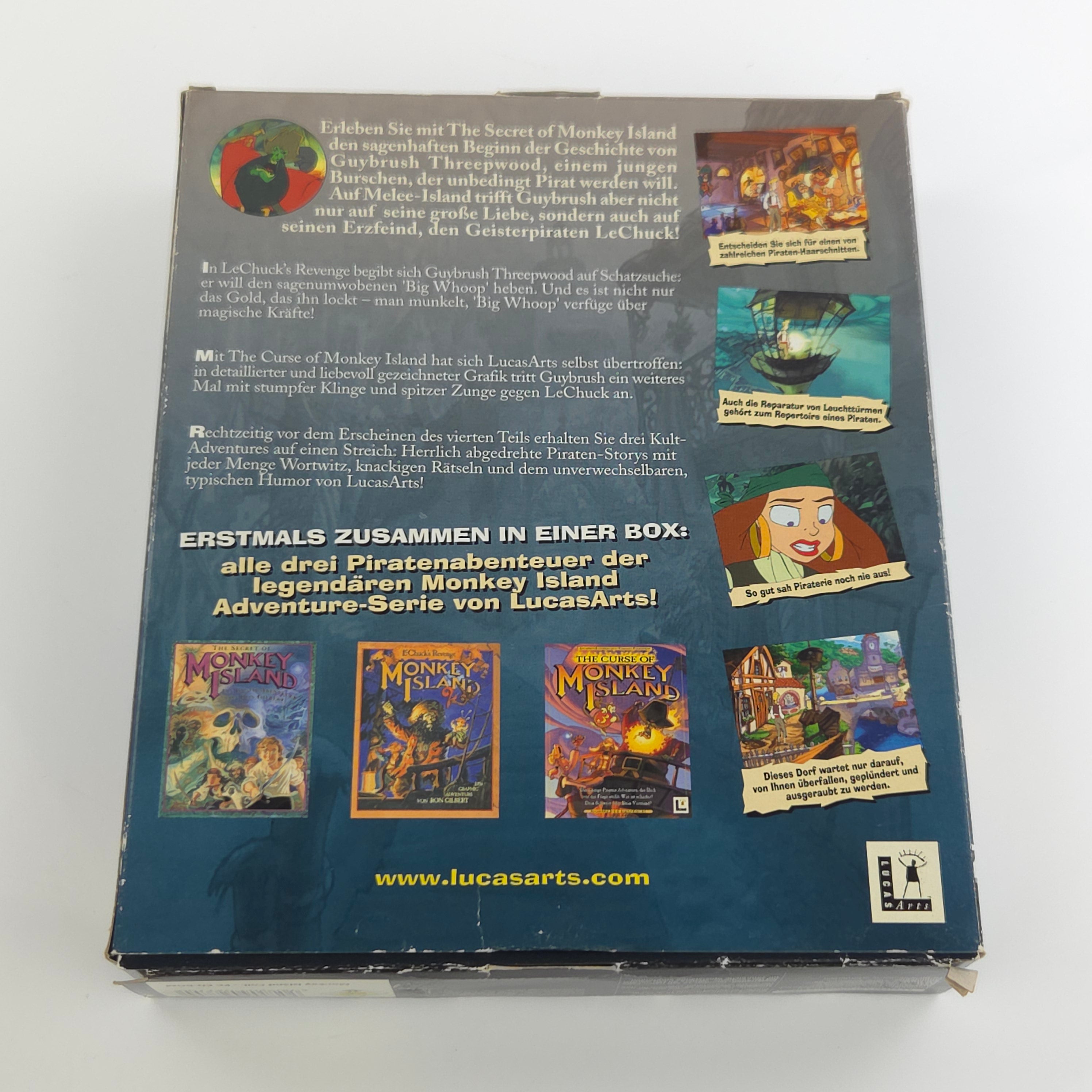 PC Spiel – Monkey Island Collection Eurobox Big Box OVP