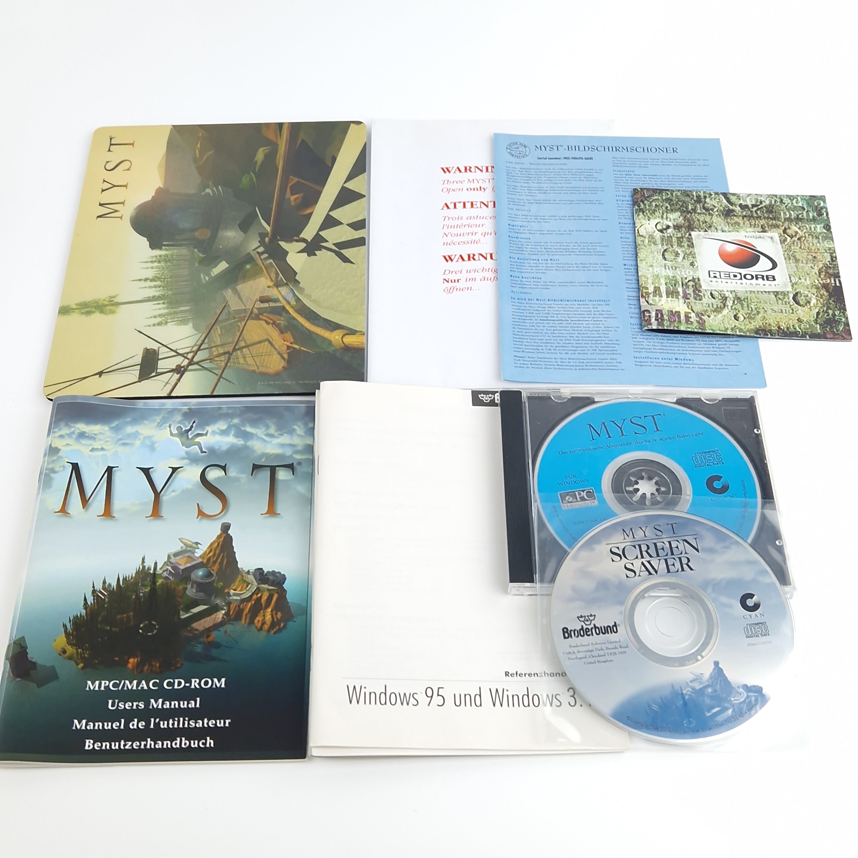 PC Spiel – Myst Desktop Edition Big Box OVP PAL