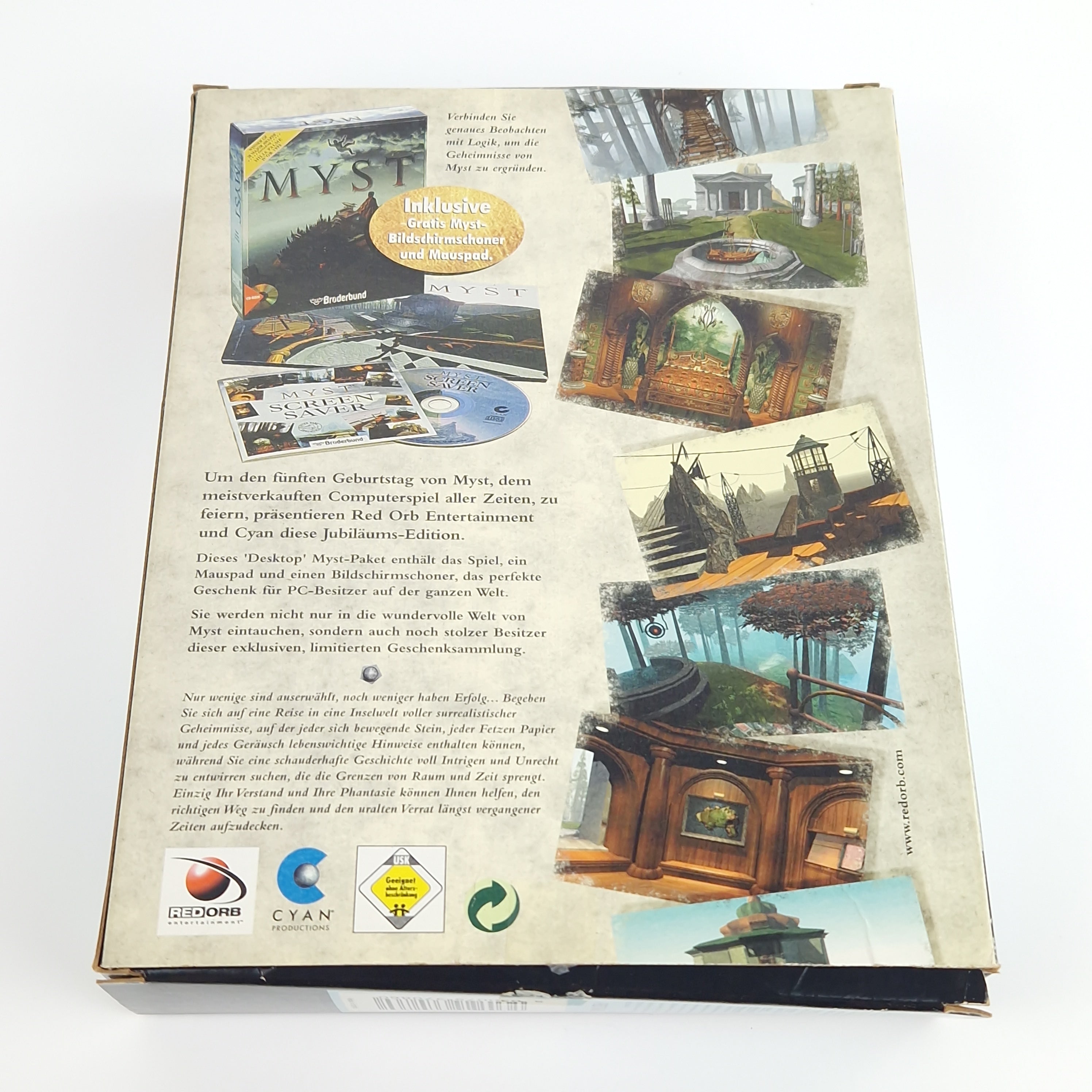 PC Spiel – Myst Desktop Edition Big Box OVP PAL
