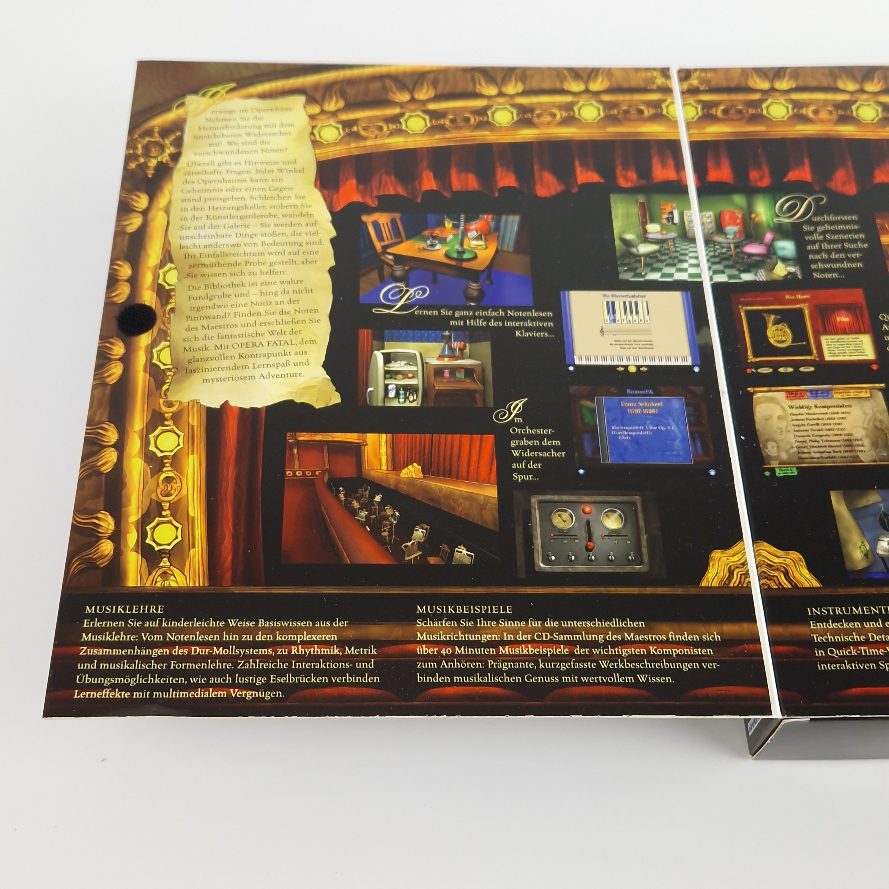 PC Spiel – Opera Fatal Big Box OVP PAL Deutsch Eurobox