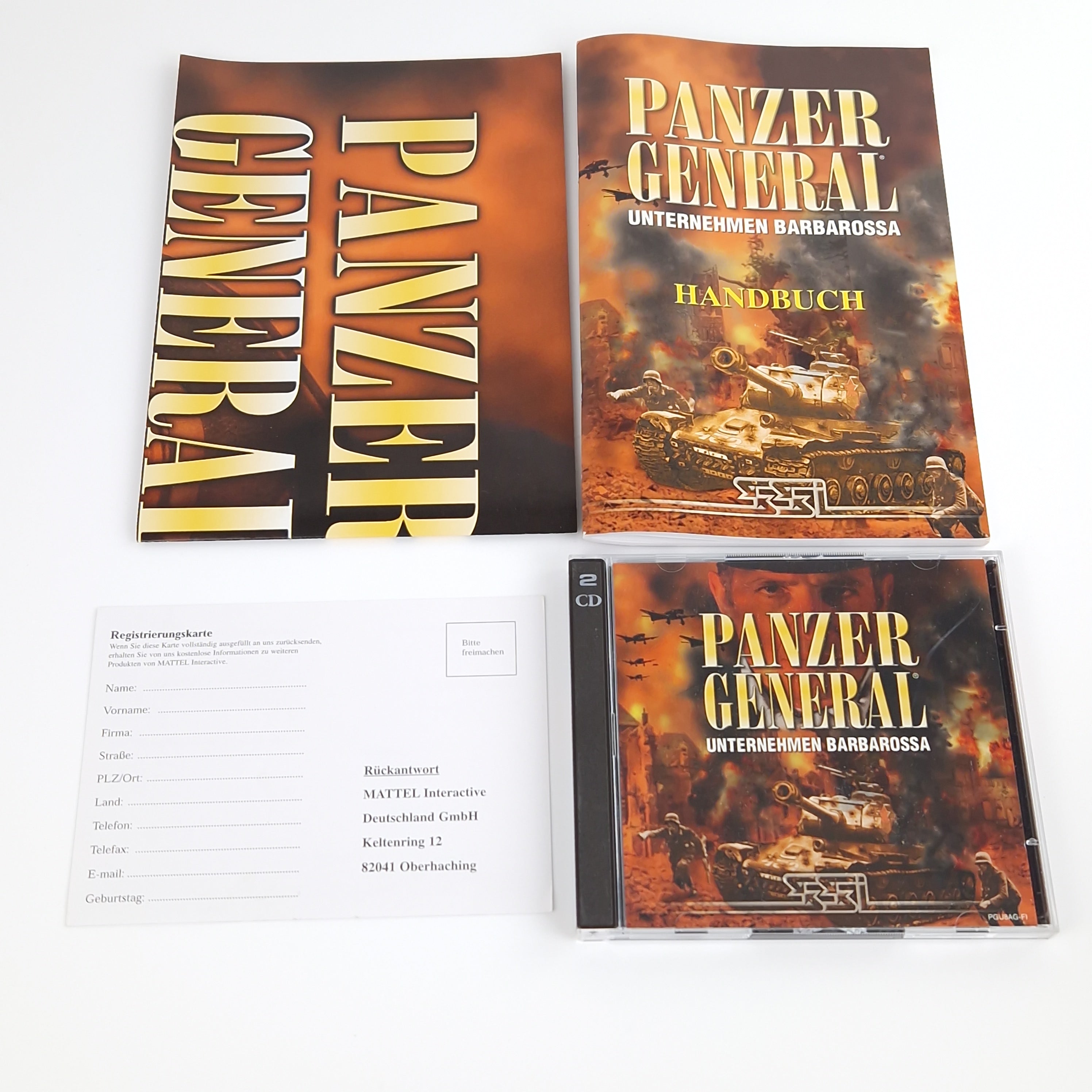 PC Spiel – Panzer General Unternehmen Barbarossa Big Box OVP