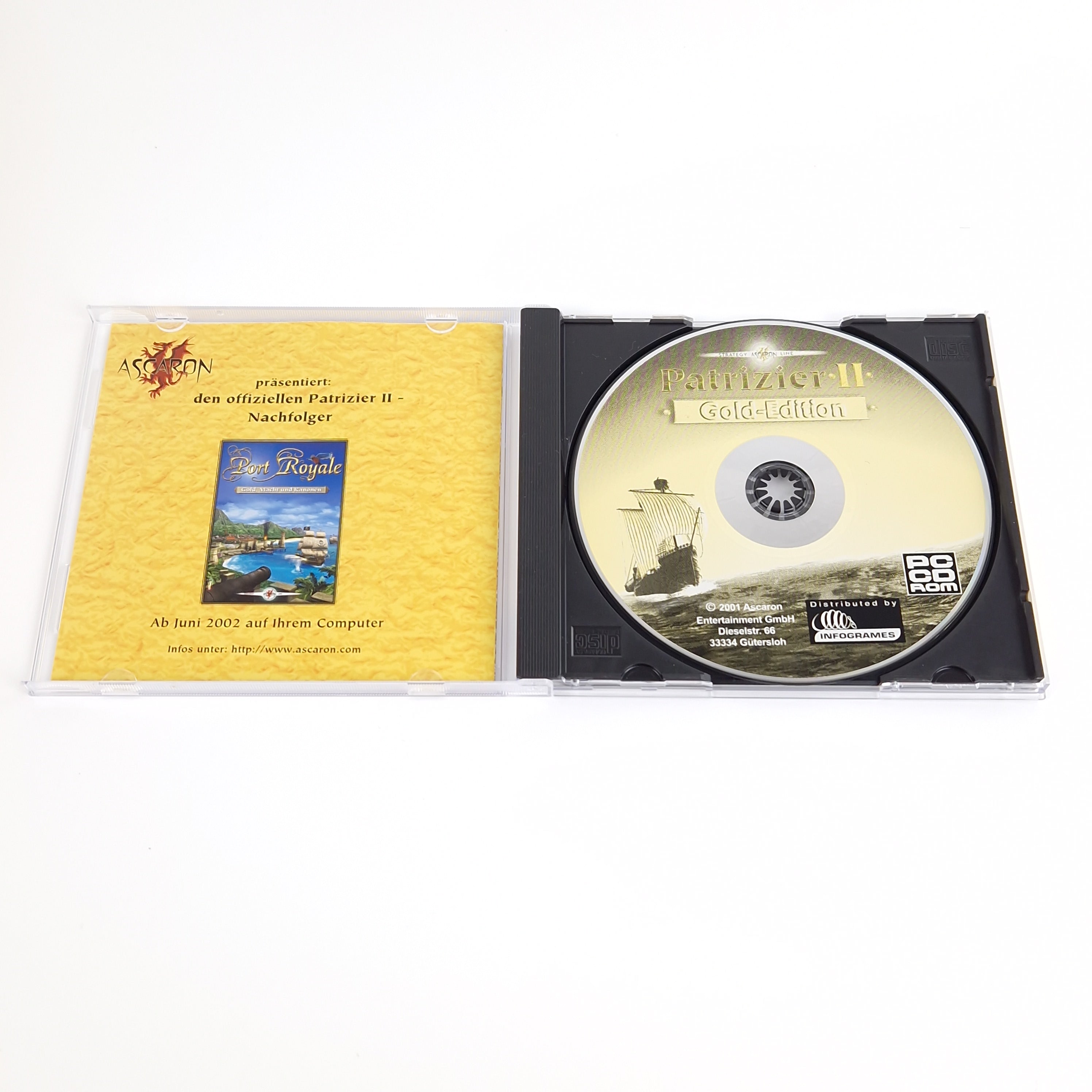 PC Spiel – Patrizier II Gold Edition Big Box OVP