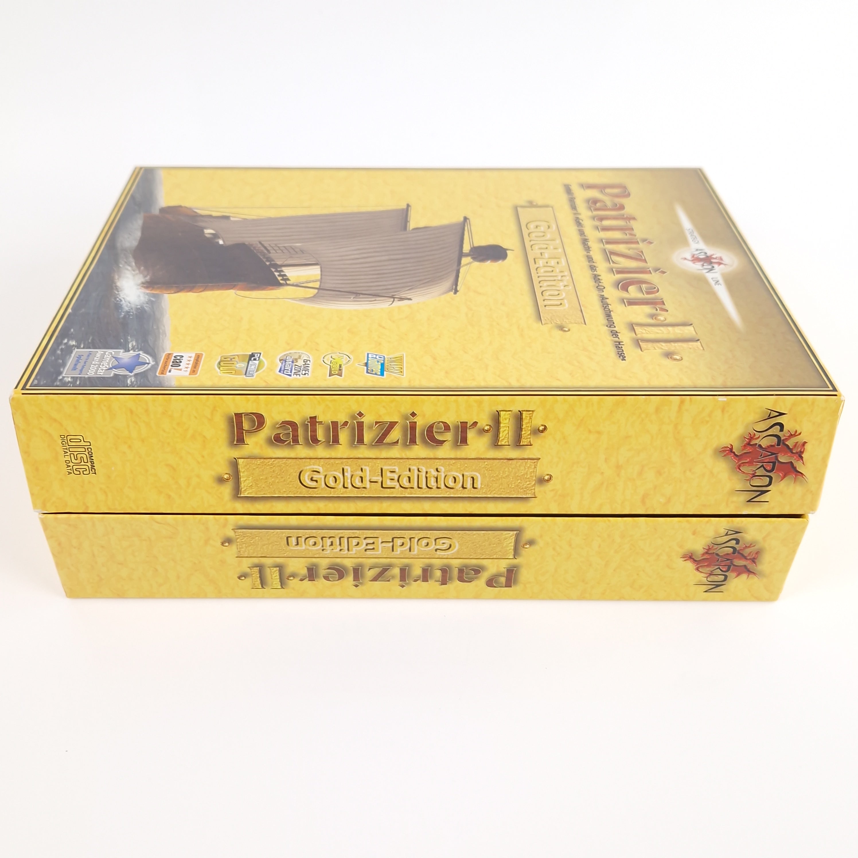 PC Spiel – Patrizier II Gold Edition Big Box OVP