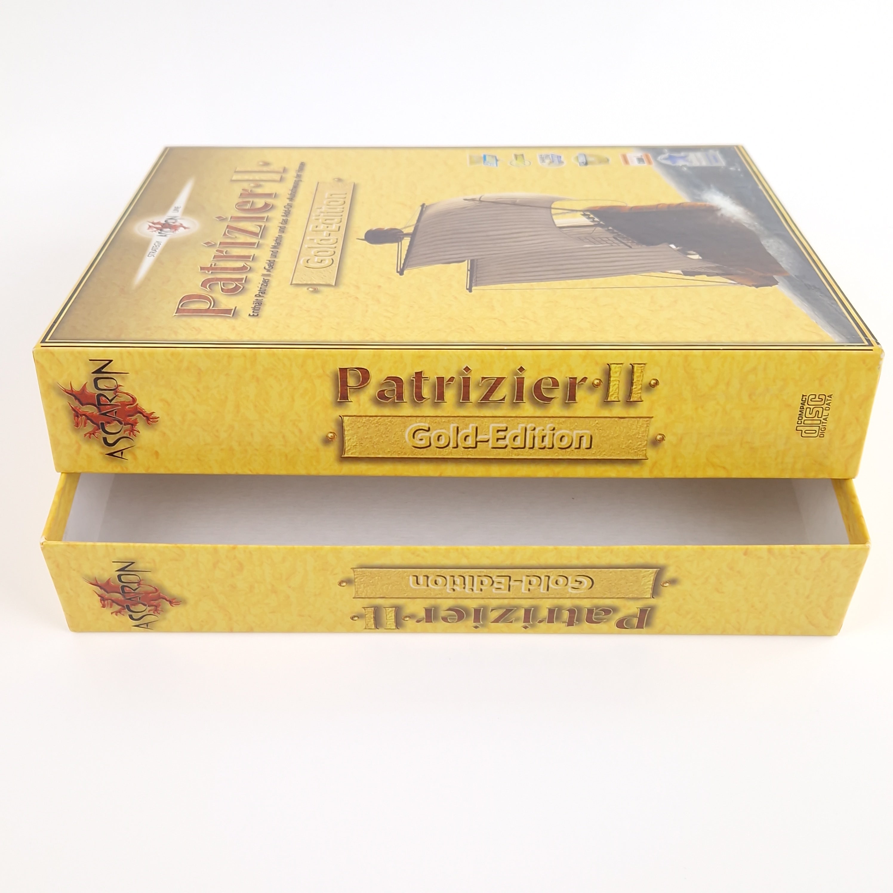 PC Spiel – Patrizier II Gold Edition Big Box OVP