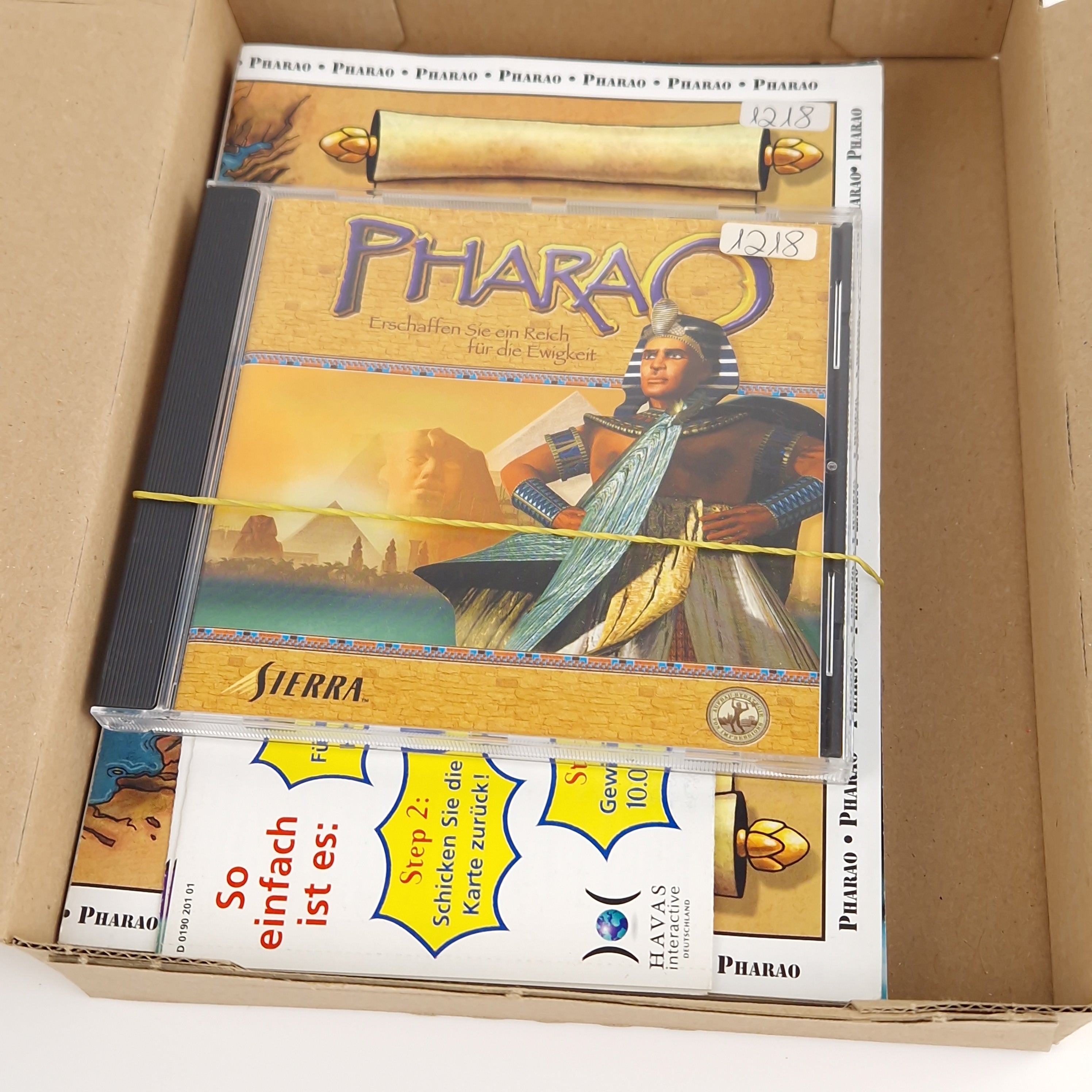 PC Spiel – Pharao Erschaffe Big Box OVP CD-ROM