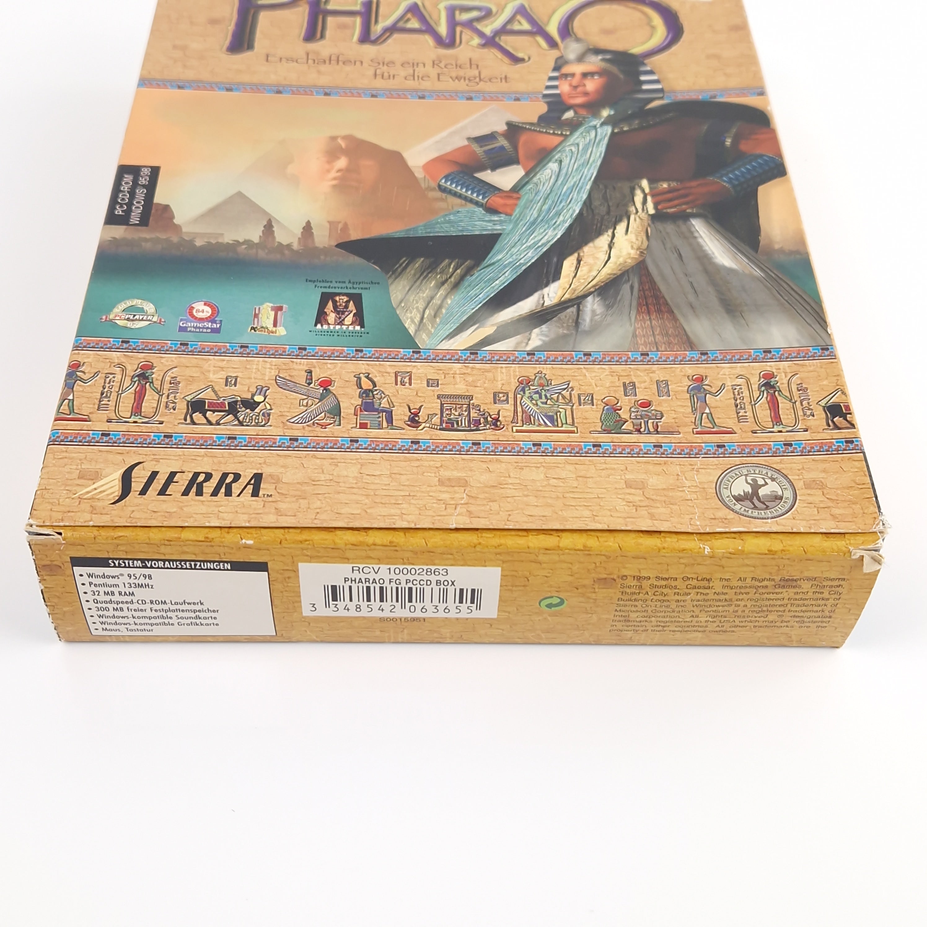 PC Spiel – Pharao Erschaffe Big Box OVP CD-ROM