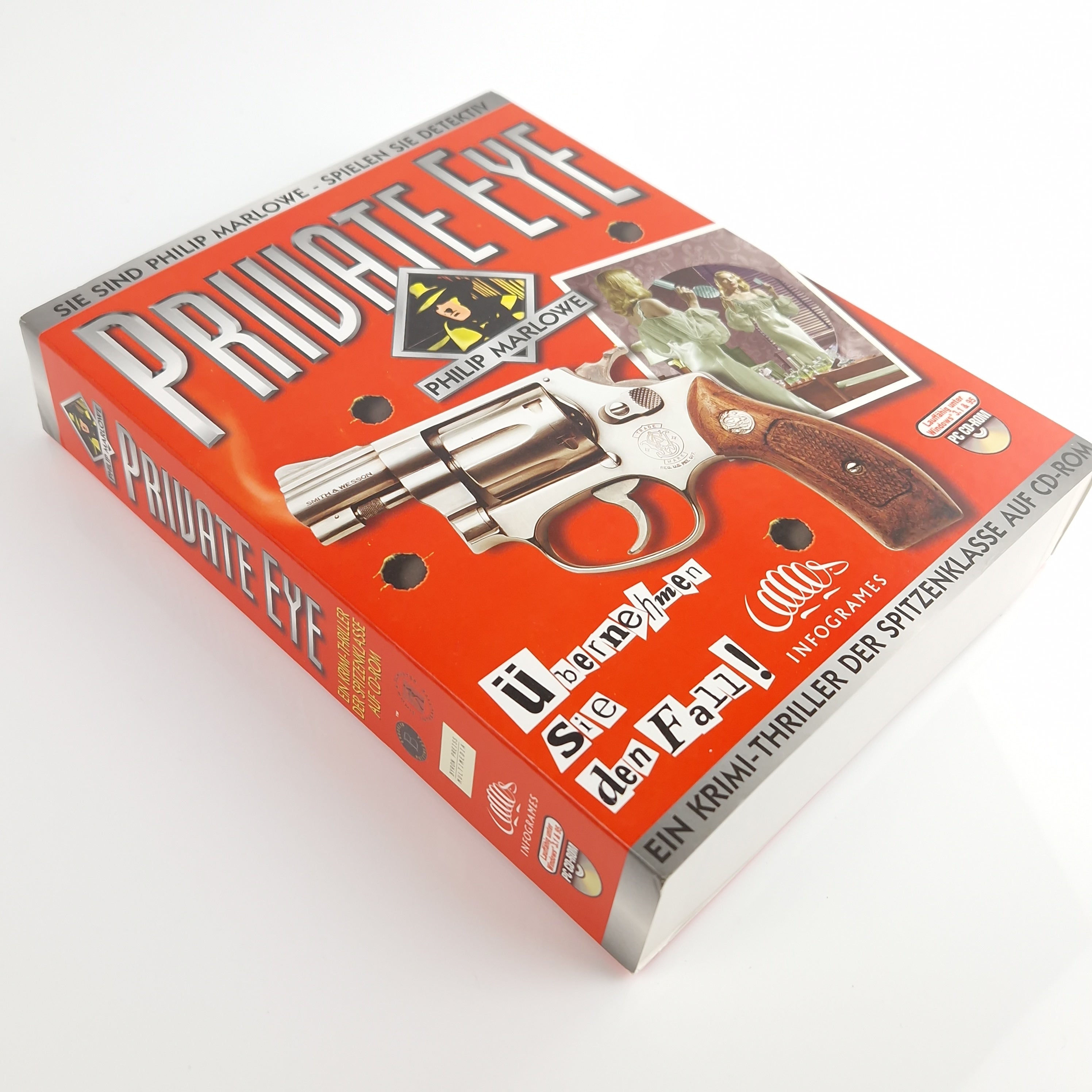 PC Spiel – Private Eye Philip Marlowe Big Box OVP PAL