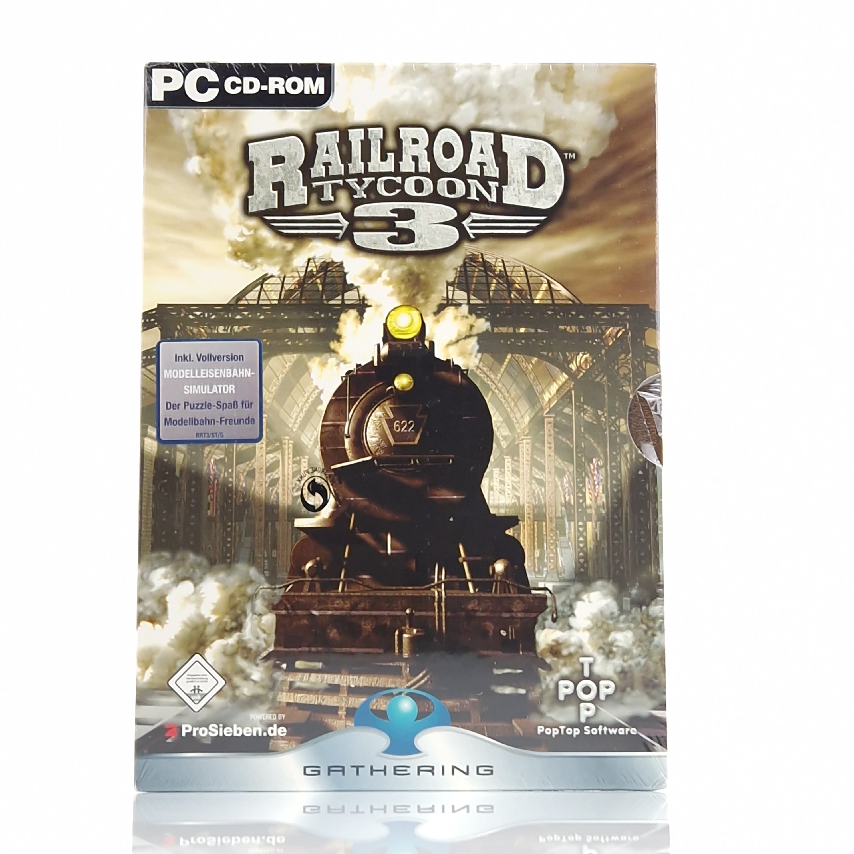 PC Spiel – Railroad Tycoon 3 Big Box Neu Sealed