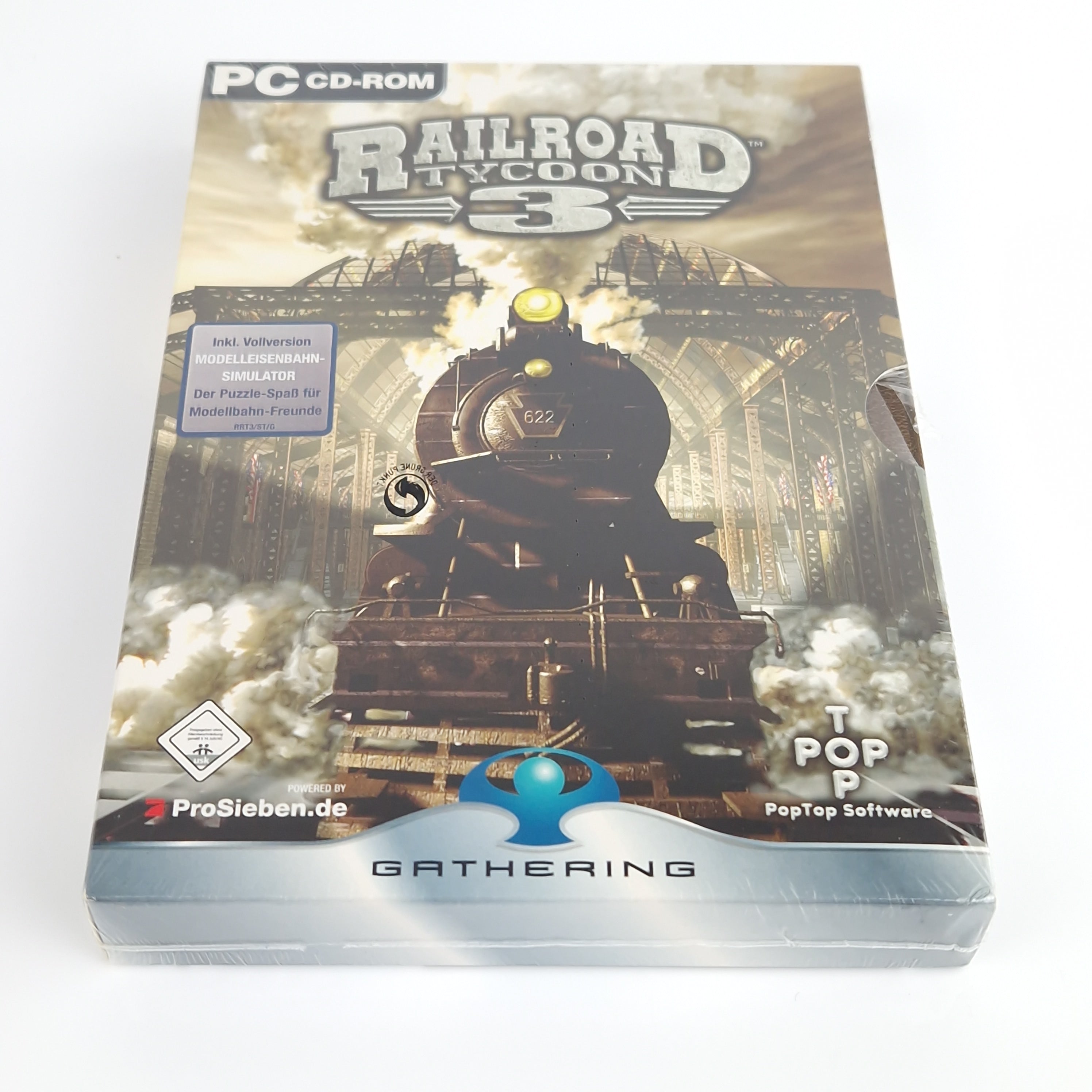 PC Spiel – Railroad Tycoon 3 Big Box Neu Sealed
