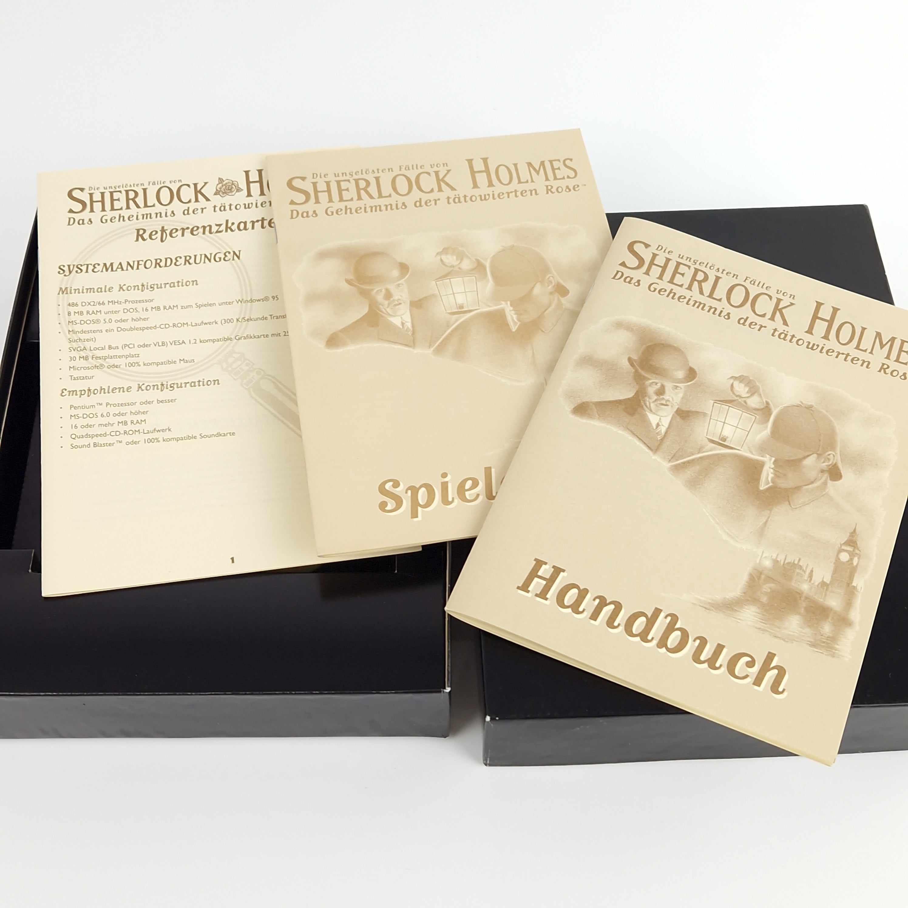 PC Spiel – Sherlock Holmes Case of the Rose Tattoo OVP PAL