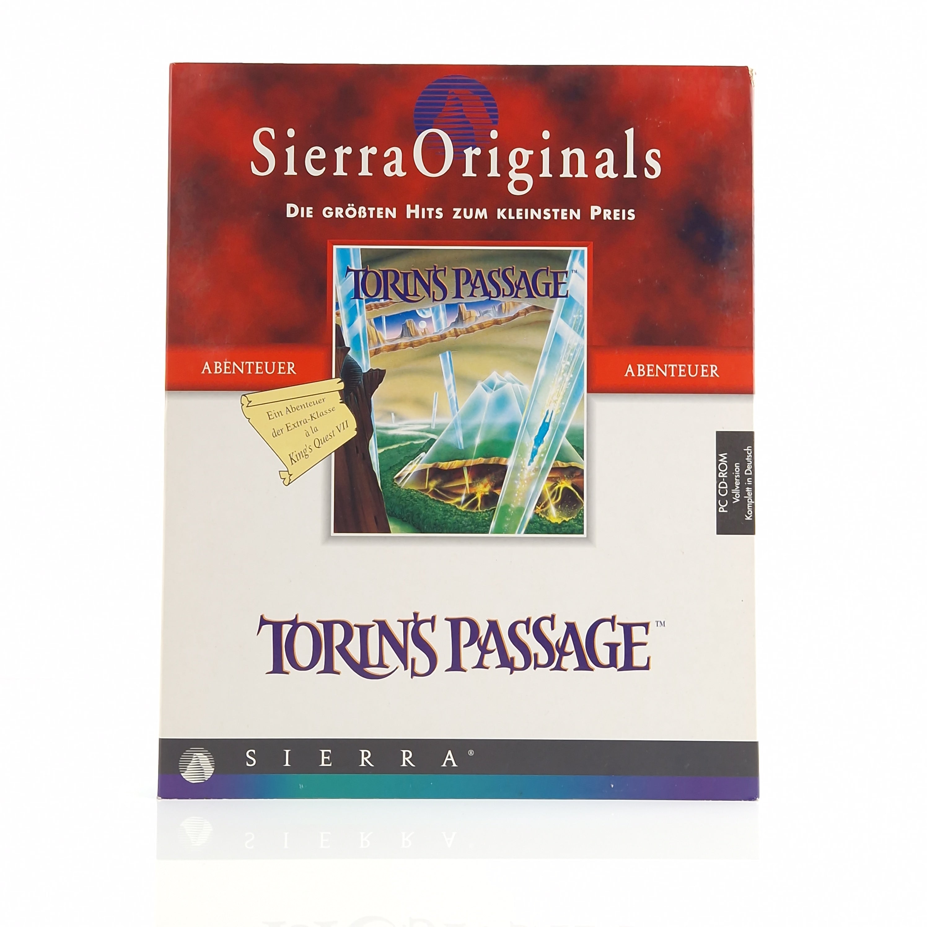 PC Spiel – Sierra Originals Torins Passage Big Box OVP PAL
