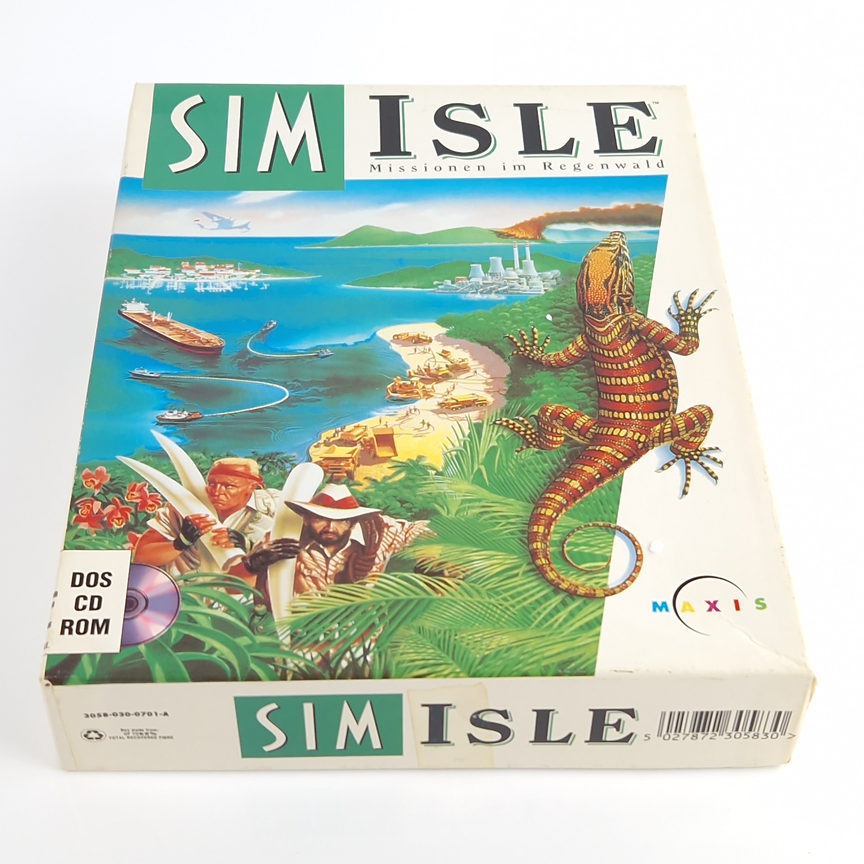 PC Spiel – Sim Isle Missionen Big Box OVP PAL