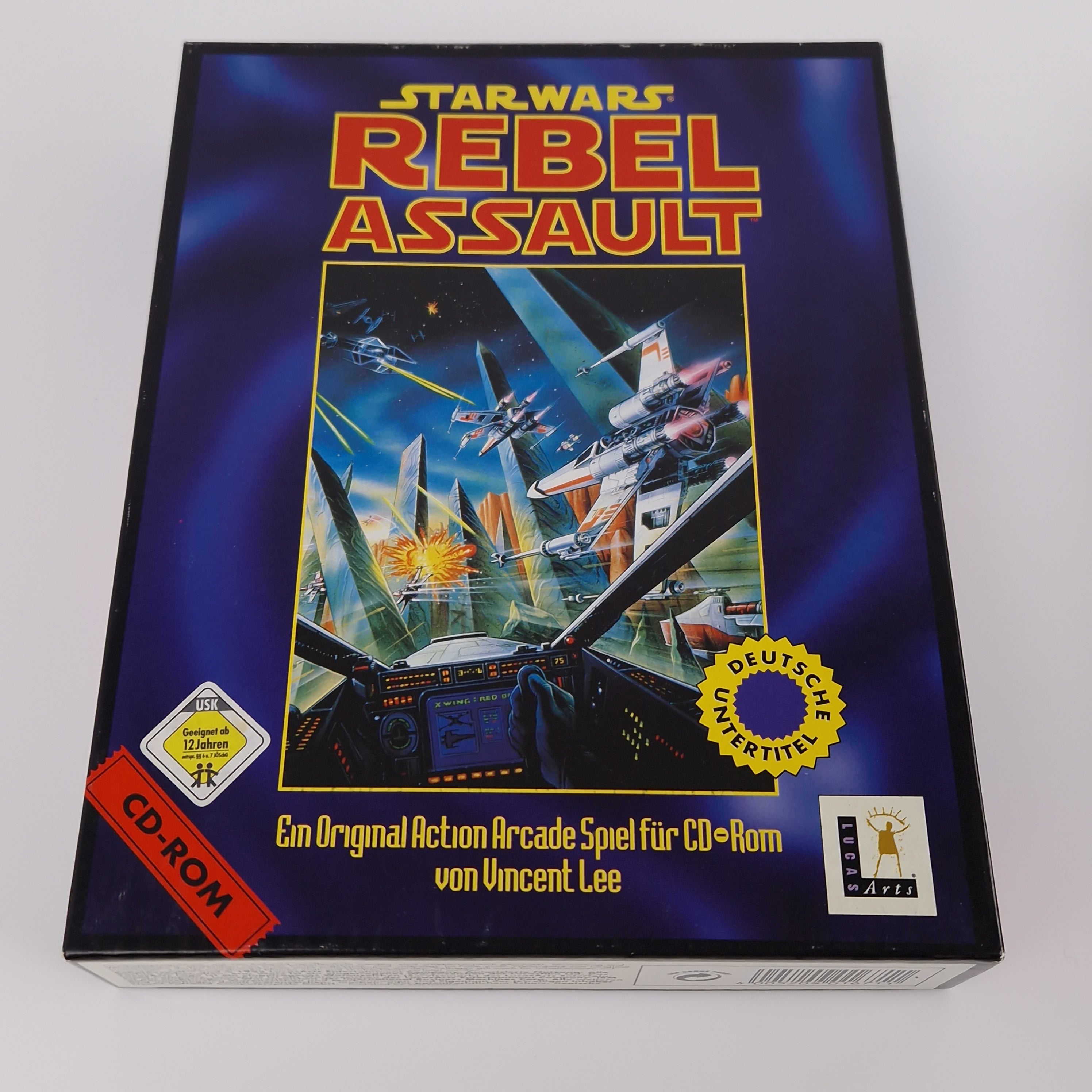 PC Spiel – Star Wars Rebel Assault I & II Big Box OVP PAL