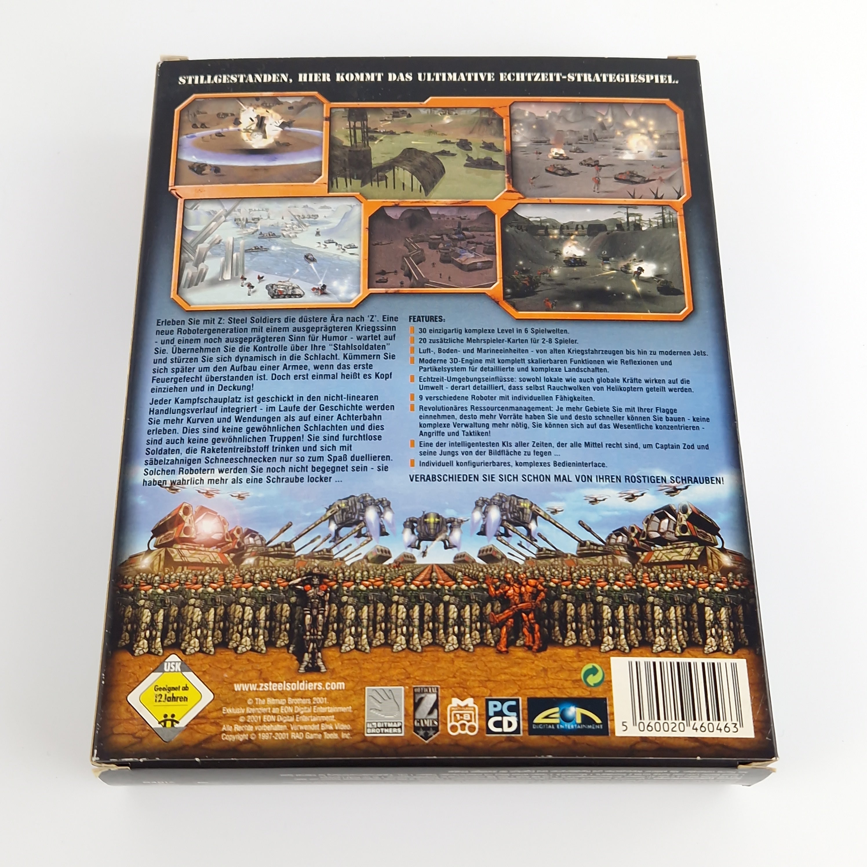 PC Spiel – Steel Soldiers Big Box OVP PAL dt. Version