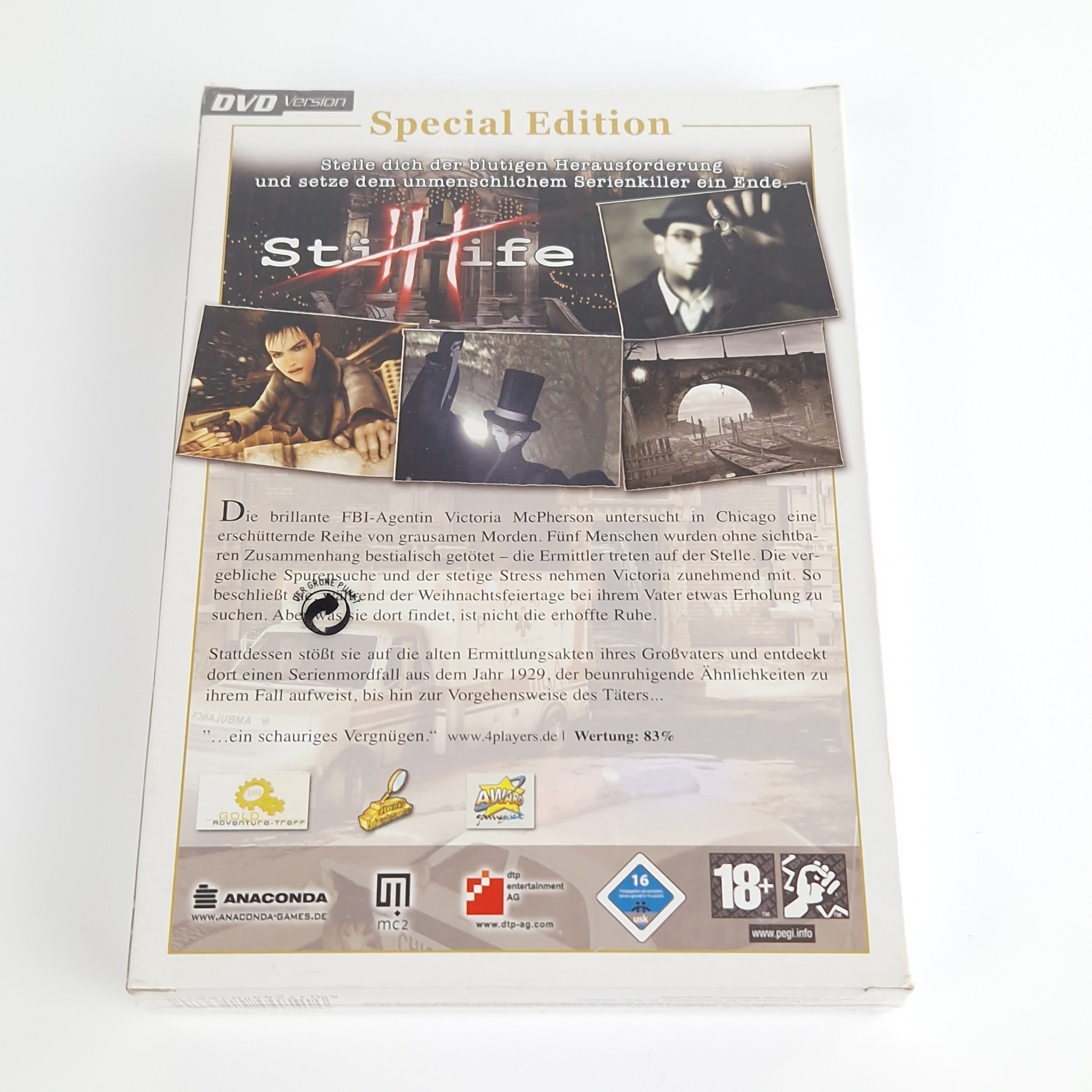 PC Spiel – Still Life Special Edition Big Box Neu Sealed