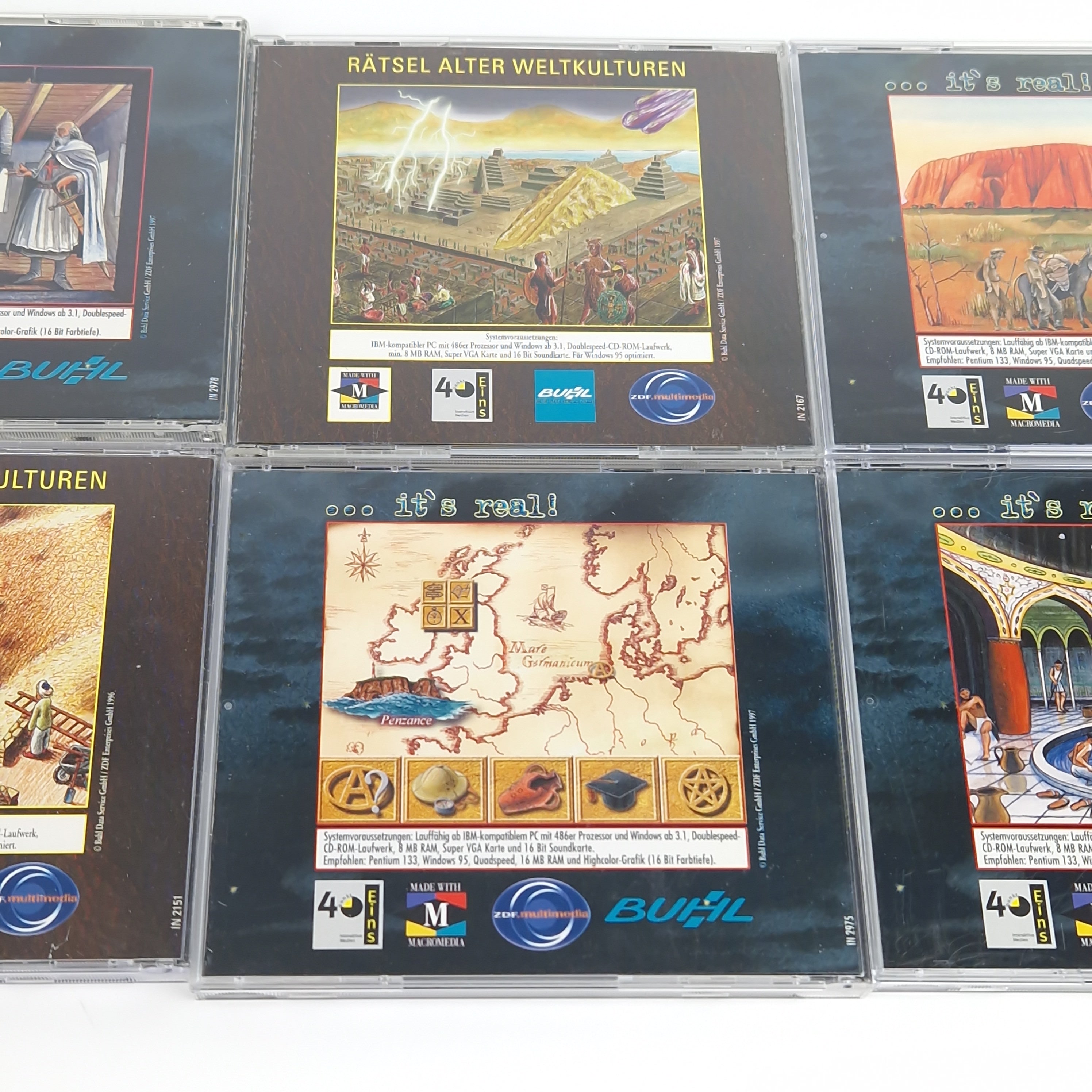 PC Spiel – Terra-X Bundle 6er Set CD-ROM Jewel Case