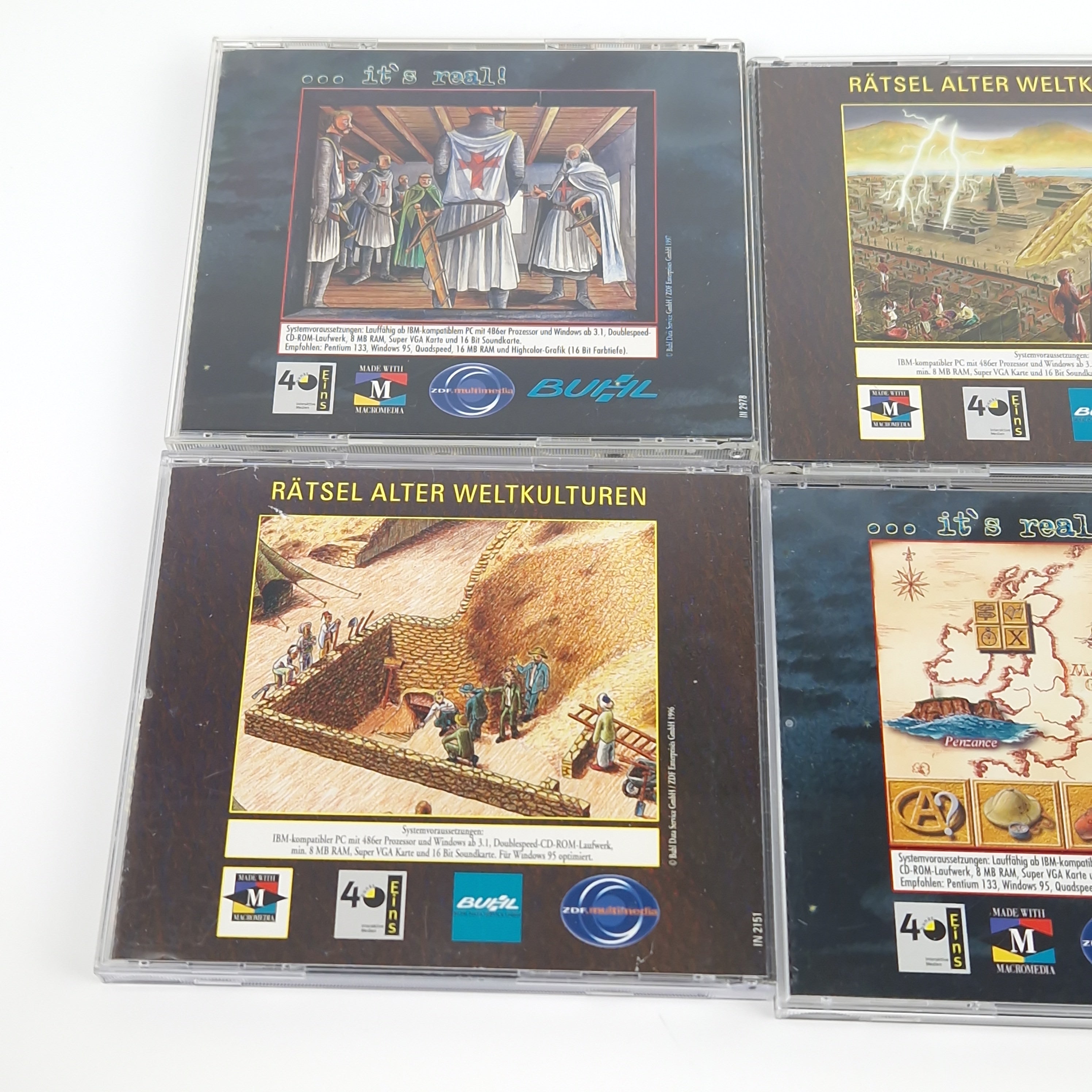 PC Spiel – Terra-X Bundle 6er Set CD-ROM Jewel Case