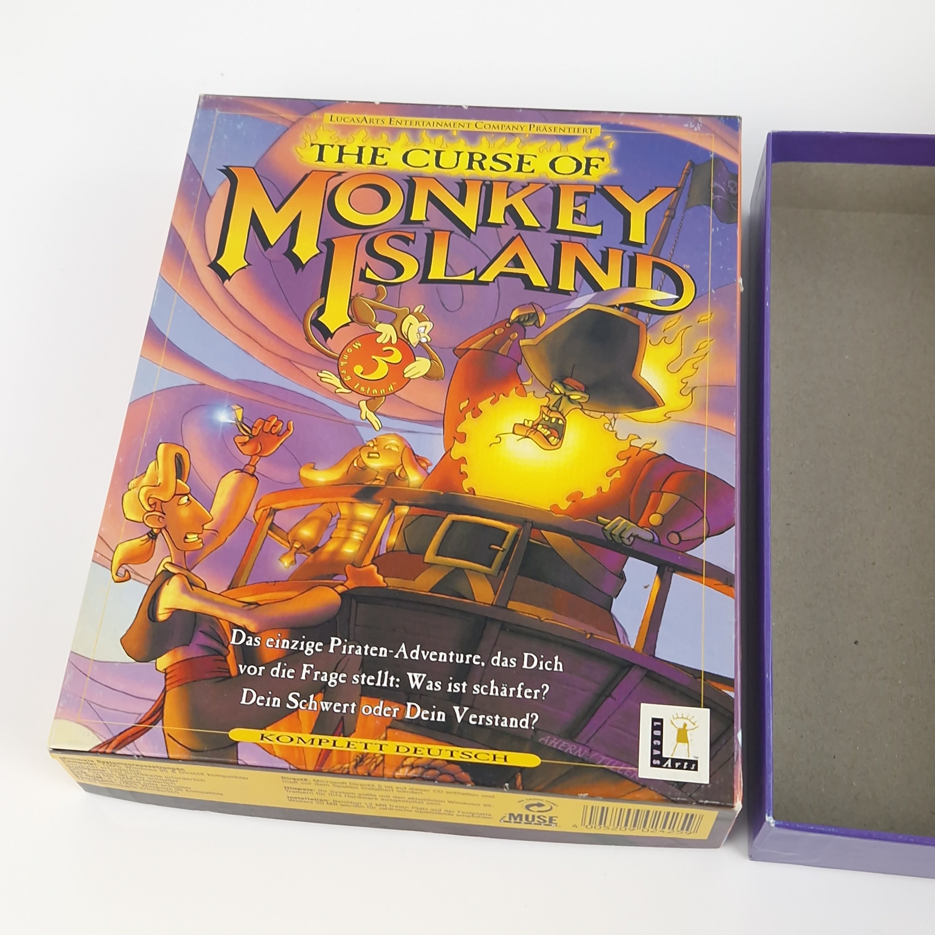 PC Spiel – The Curse of Monkey Island 3 (Big Box OVP PAL)