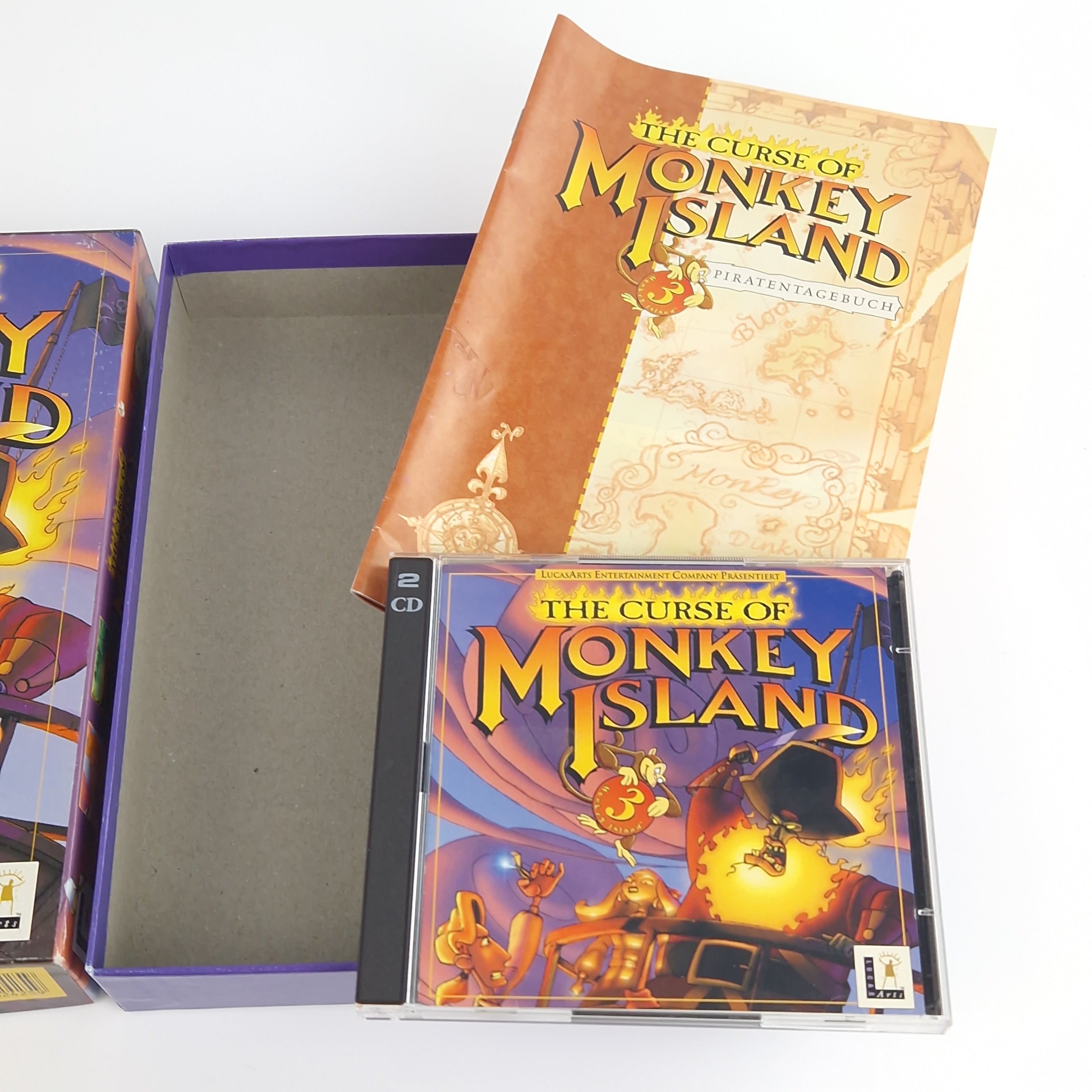 PC Spiel – The Curse of Monkey Island 3 (Big Box OVP PAL)