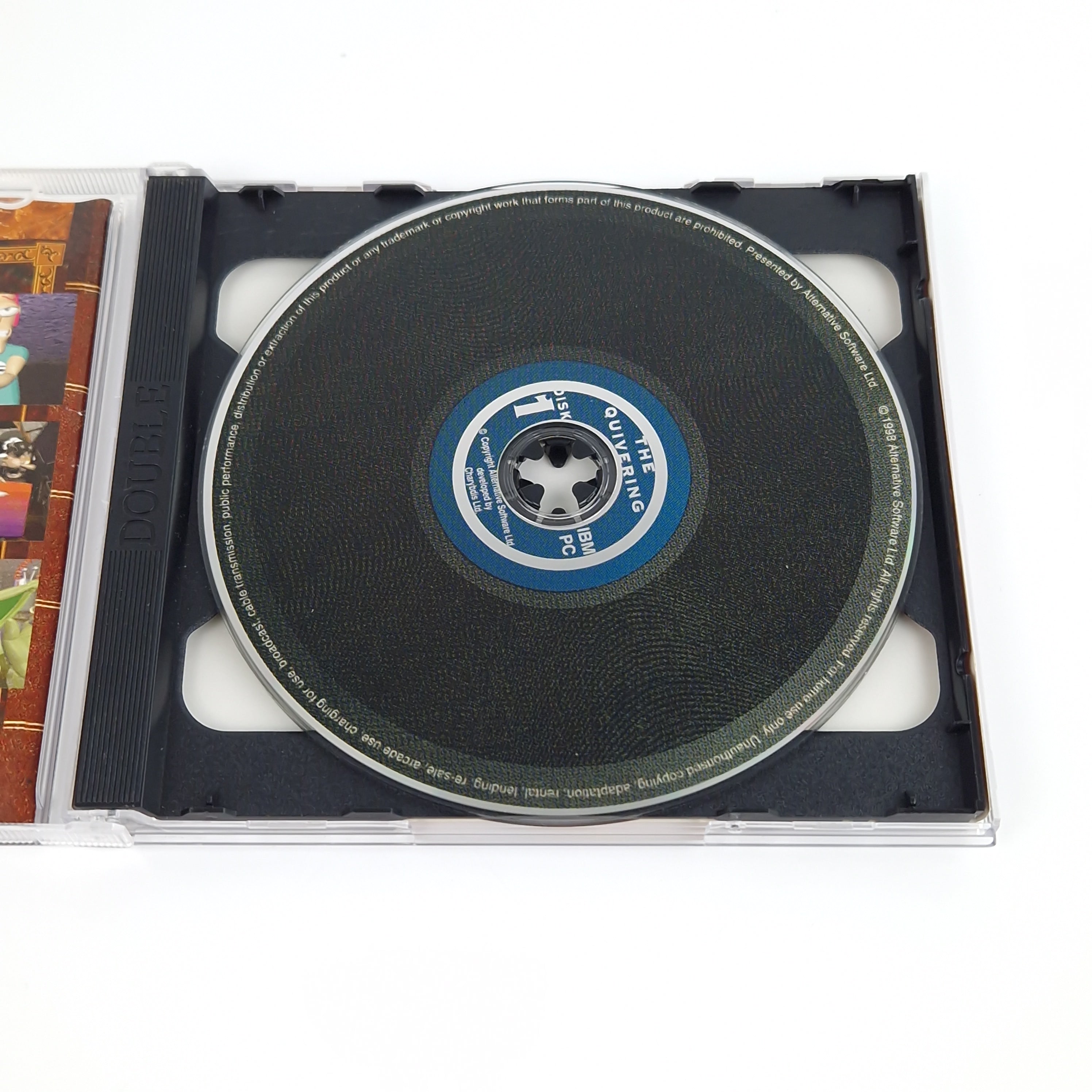 PC Spiel – The Quivering Jewel Case OVP PAL