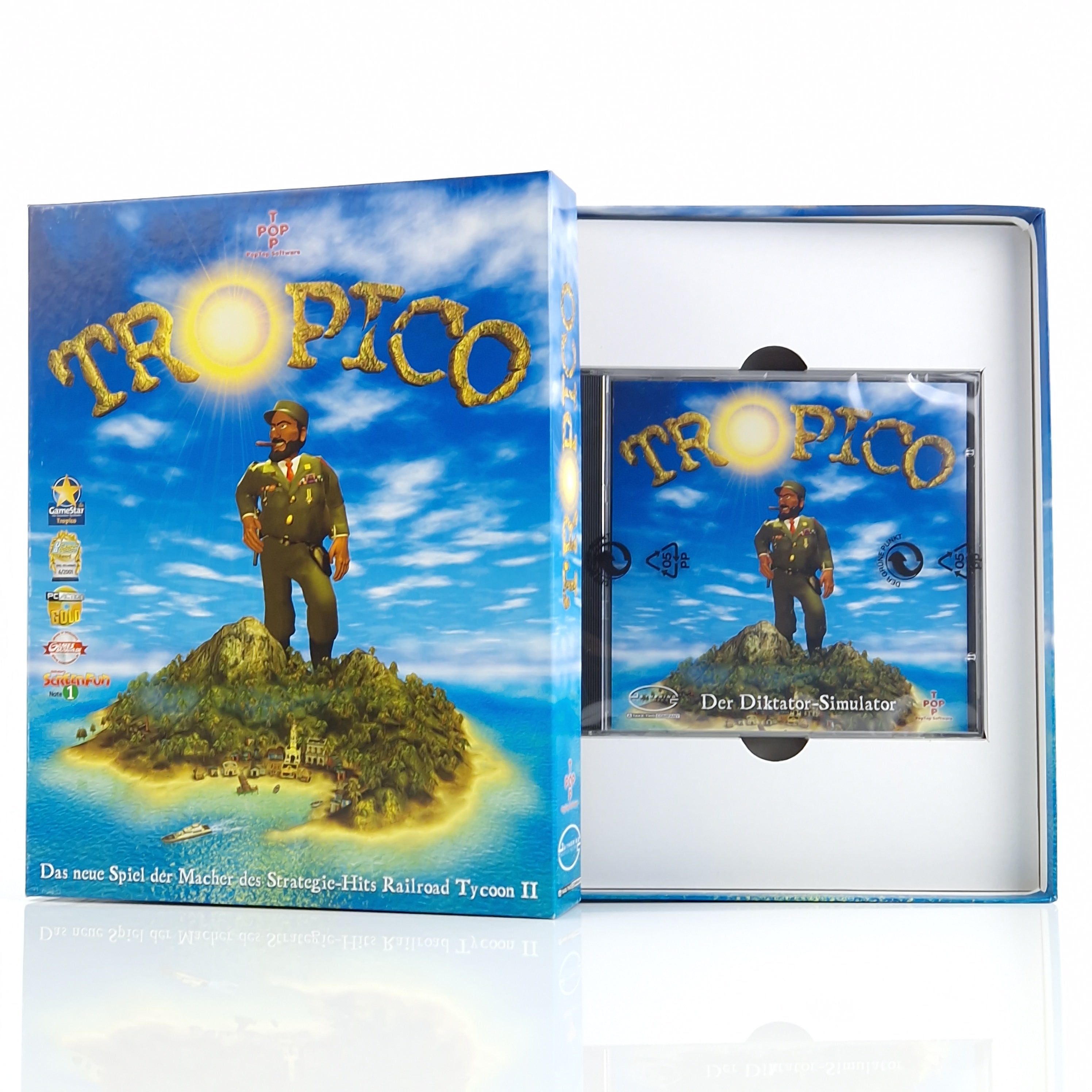 PC Spiel – Tropico Big Box OVP Neu PAL