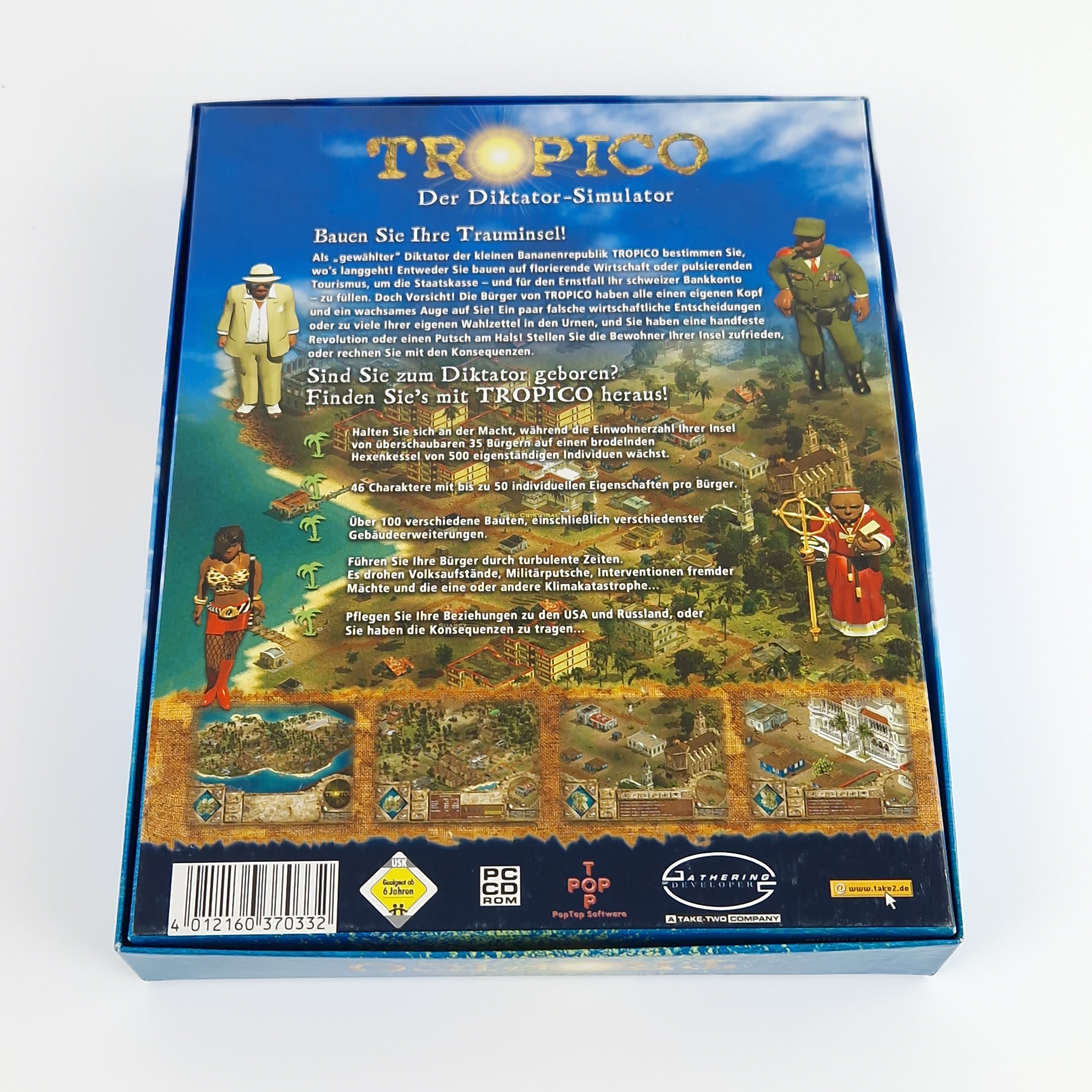 PC Spiel – Tropico Big Box OVP Neu PAL