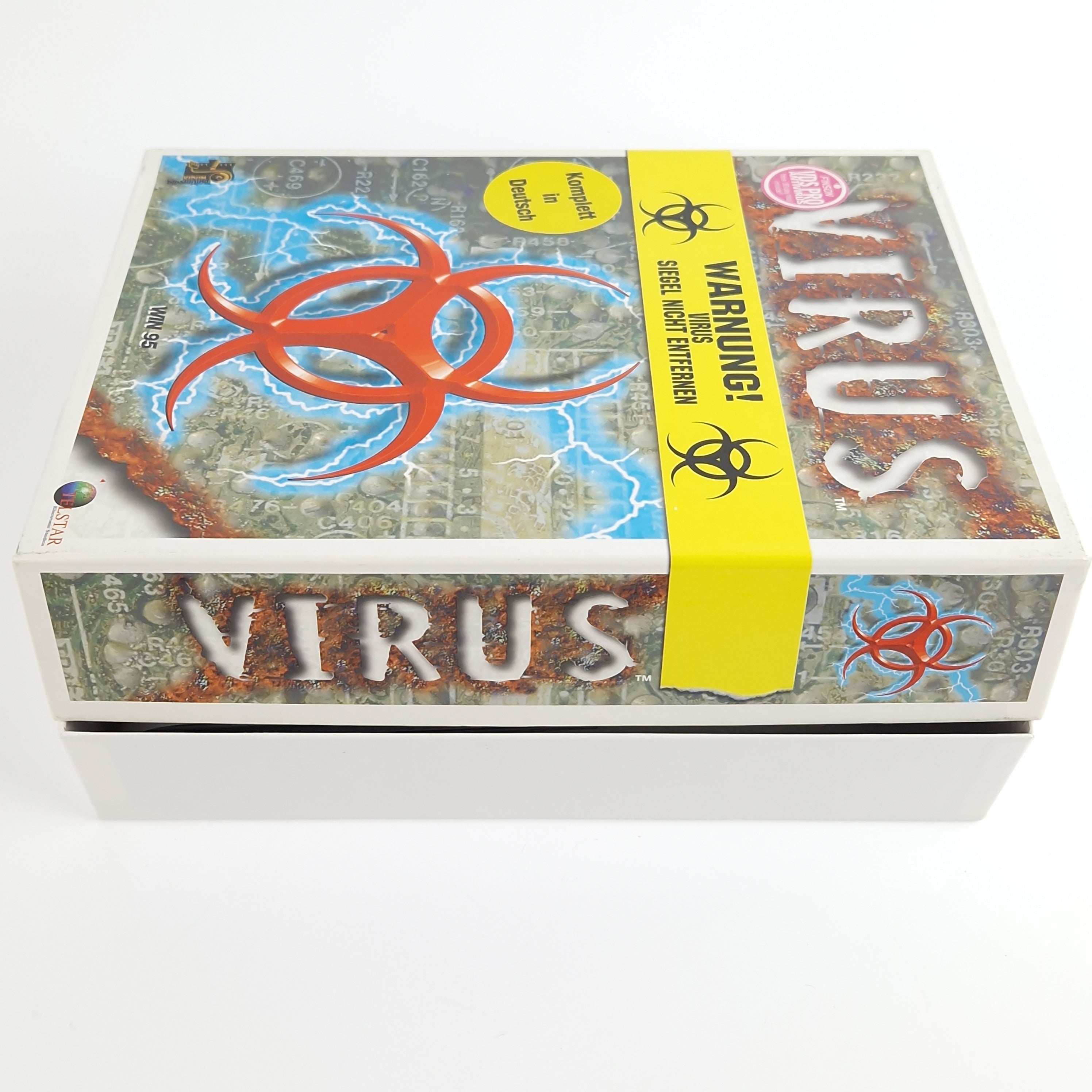 PC Spiel – Virus Warnung Siegel Big Box OVP CD-ROM