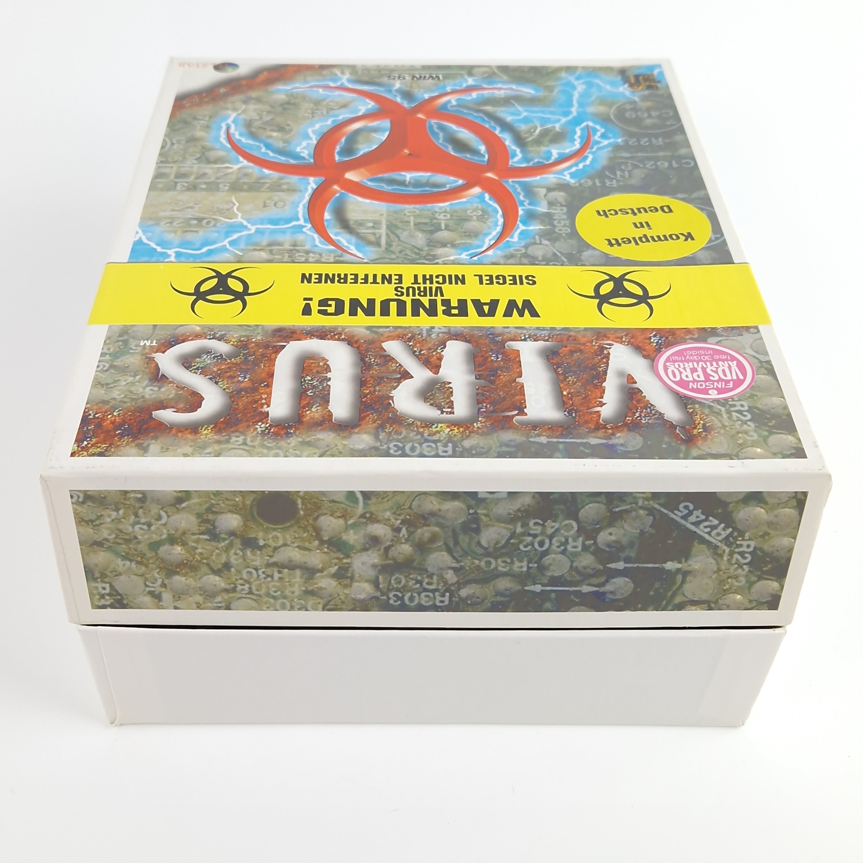 PC Spiel – Virus Warnung Siegel Big Box OVP CD-ROM