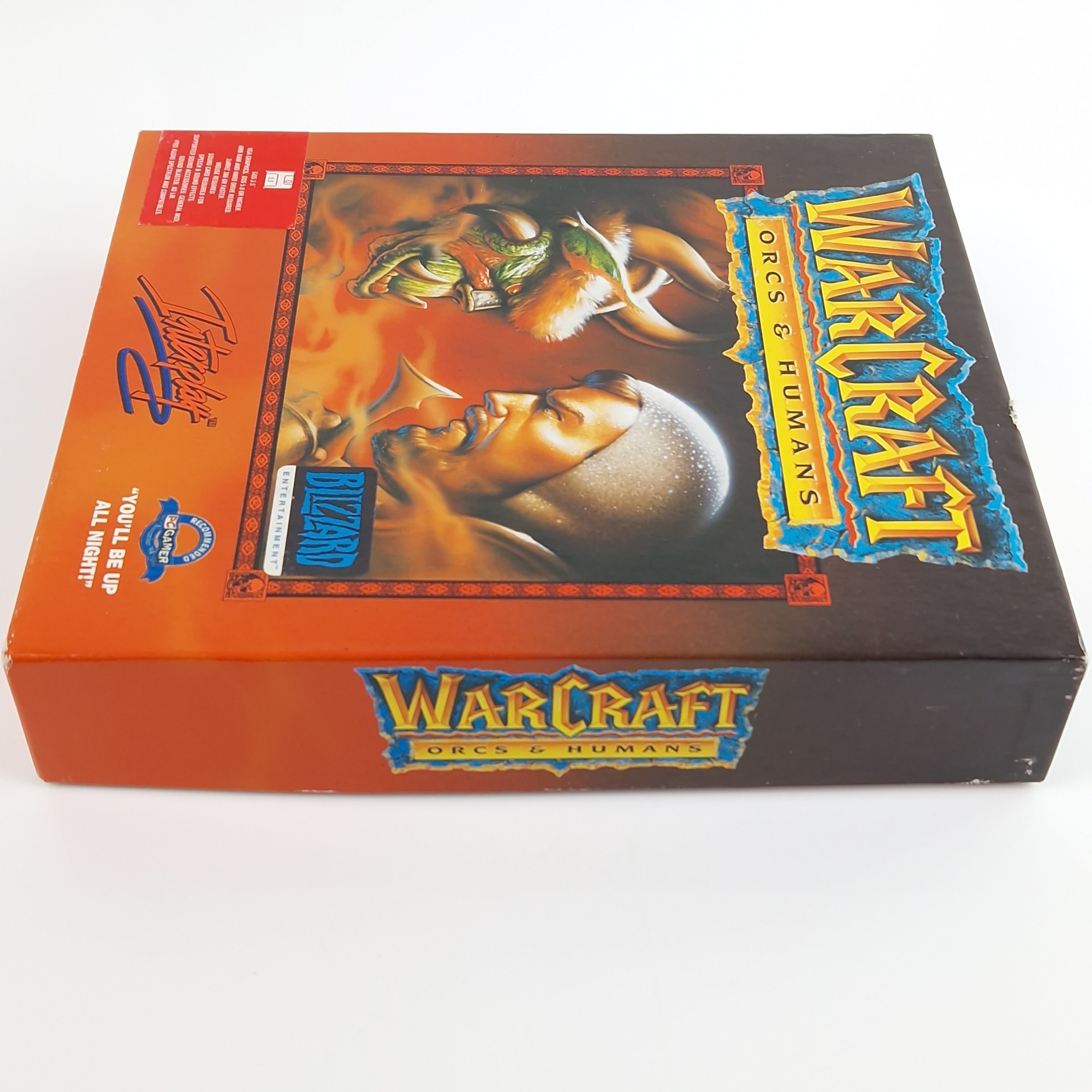 PC Spiel – Warcraft Orcs Humans Big Box OVP DOS 3.5