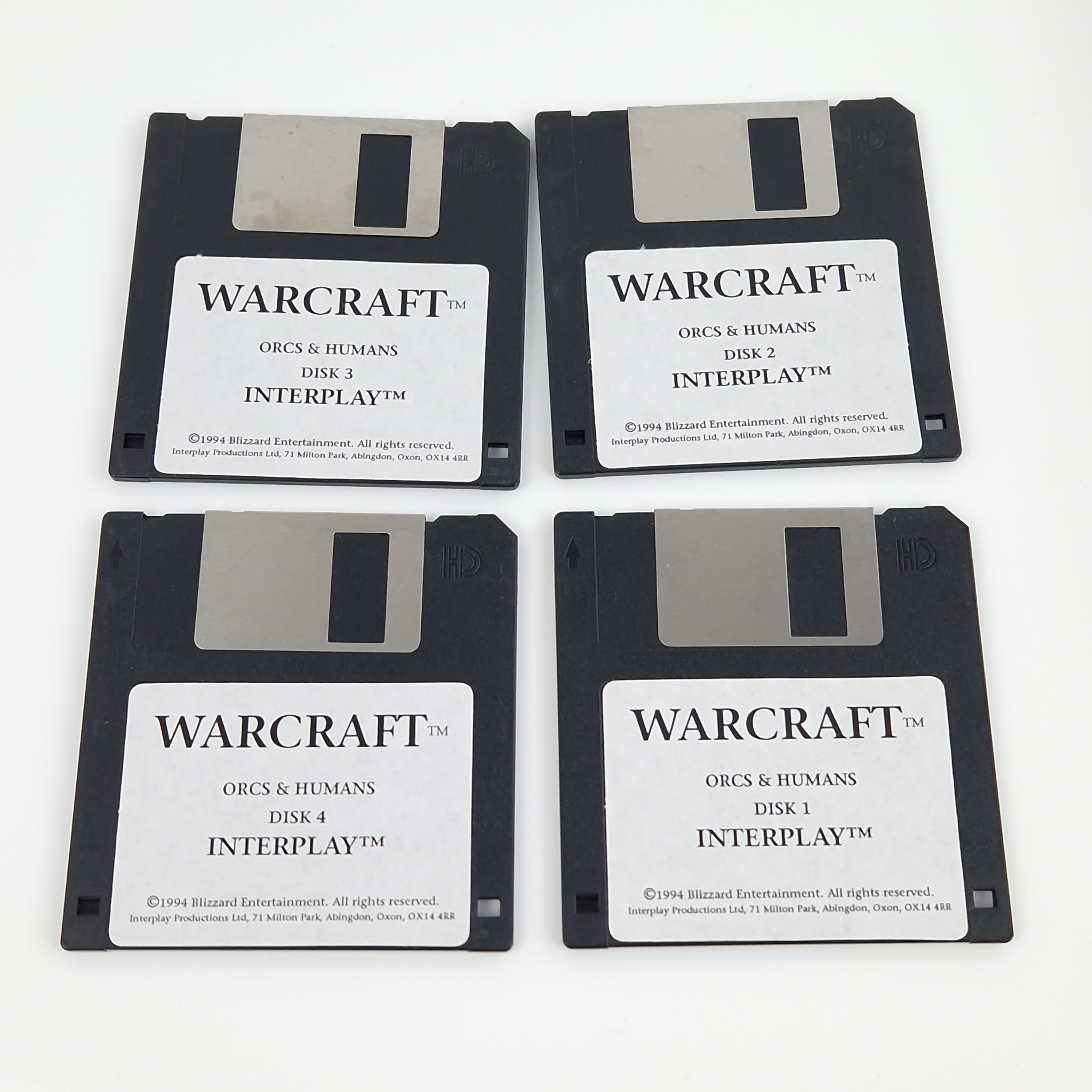 PC Spiel – Warcraft Orcs Humans Big Box OVP DOS 3.5