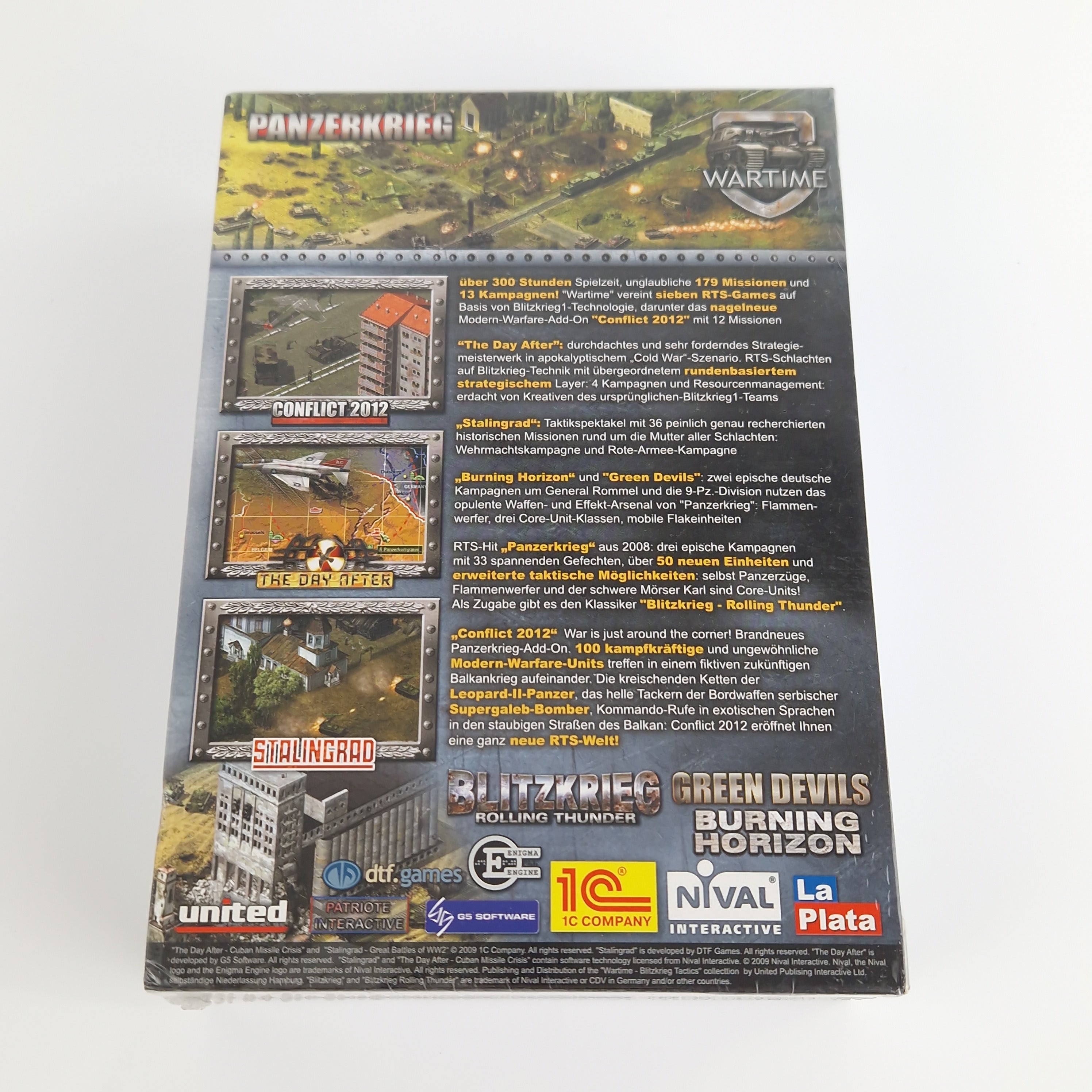 PC Spiel – Wartime Blitzkrieg Tactics Big Box OVP Neu