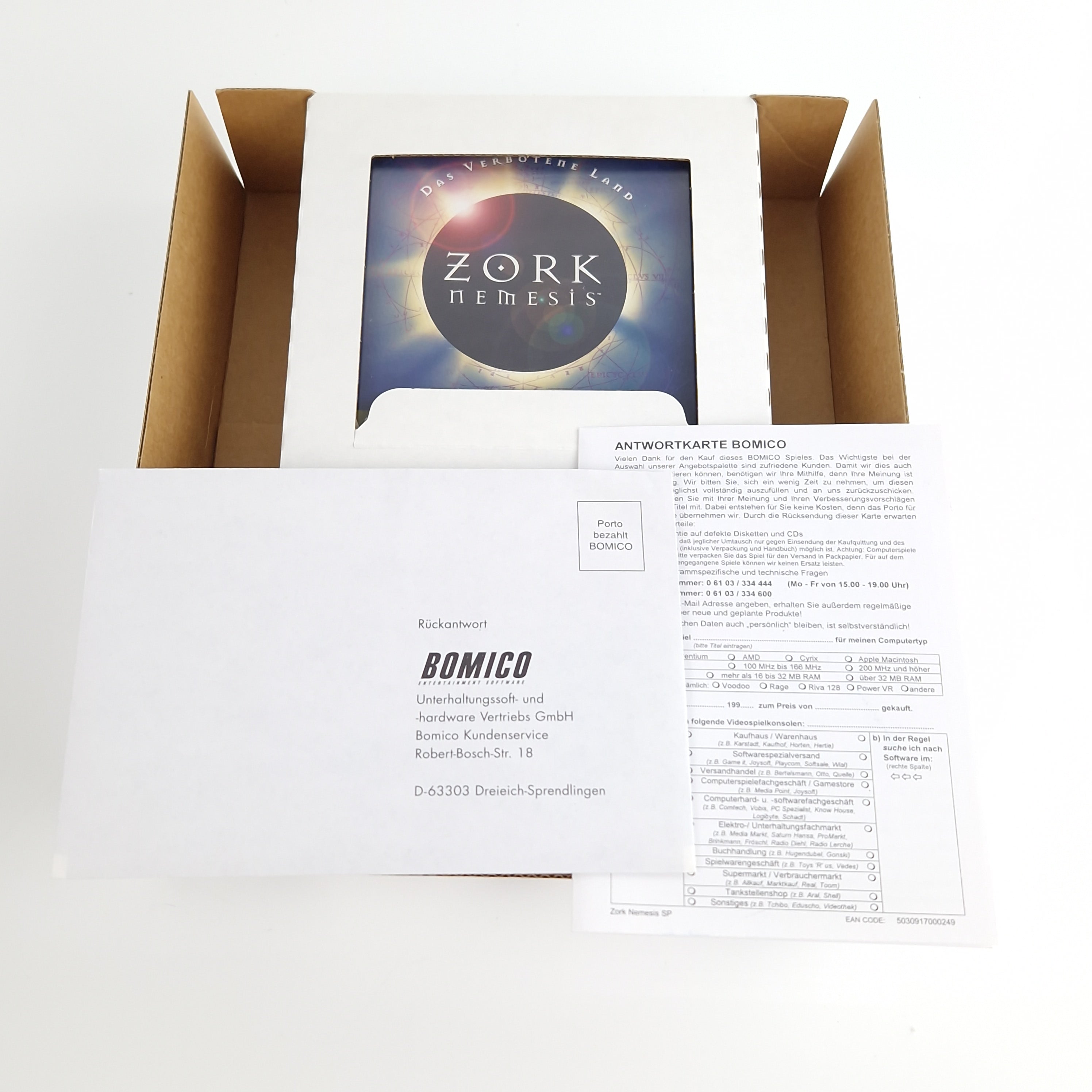 PC Spiel – Zork Nemesis Big Box OVP PAL Deutsch