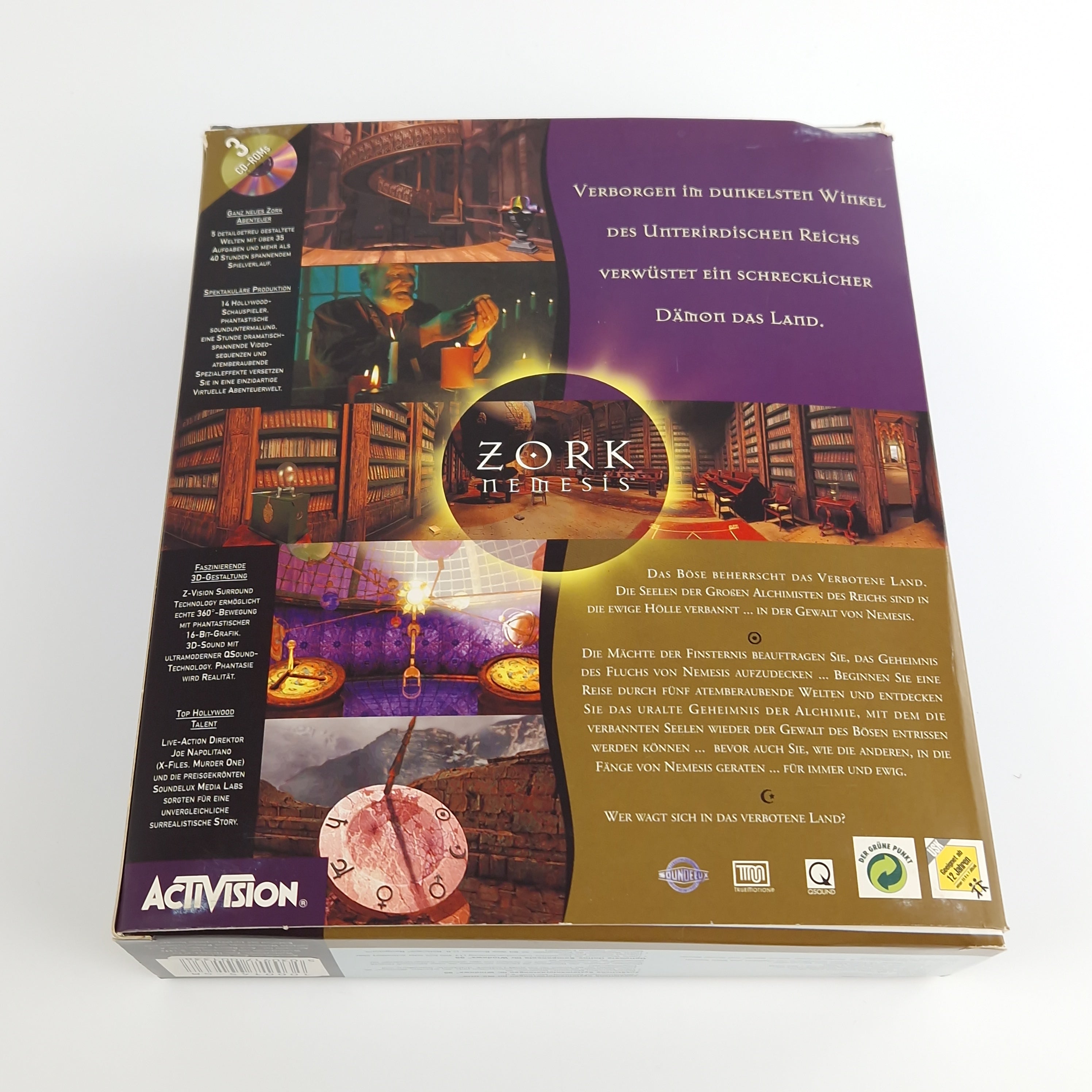 PC Spiel – Zork Nemesis Big Box OVP PAL Deutsch