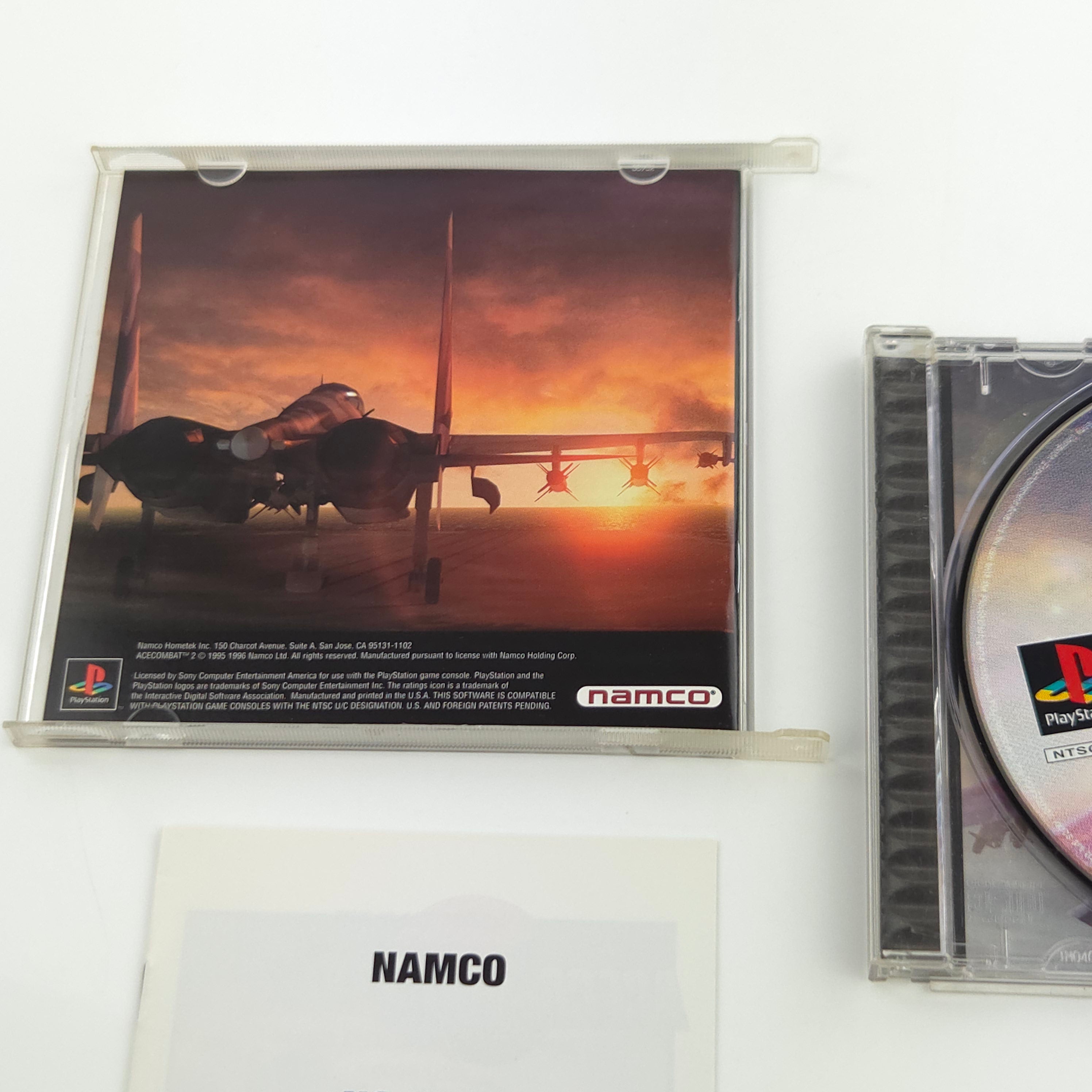 Playstation 1 Spiel – Ace Combat 2 PS1 NTSC-U/C OVP